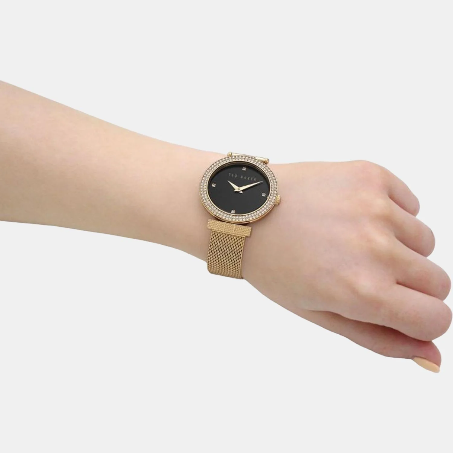 Women Quartz Black Dial Analog Stainless Steel Watch BKPBWS210 - Image 7
