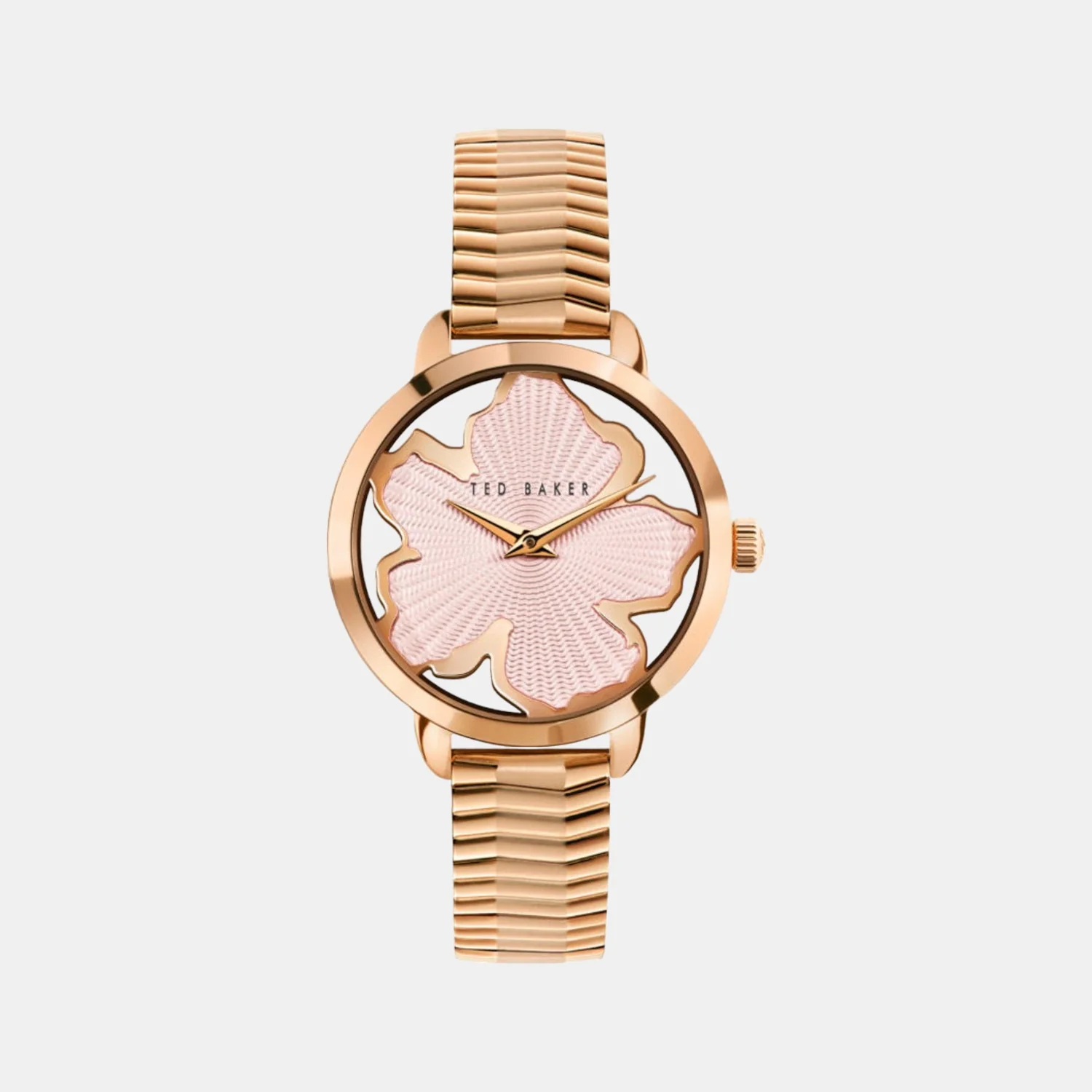 Women Quartz Pink Dial Analog Stainless Steel Watch BKPLIF202
