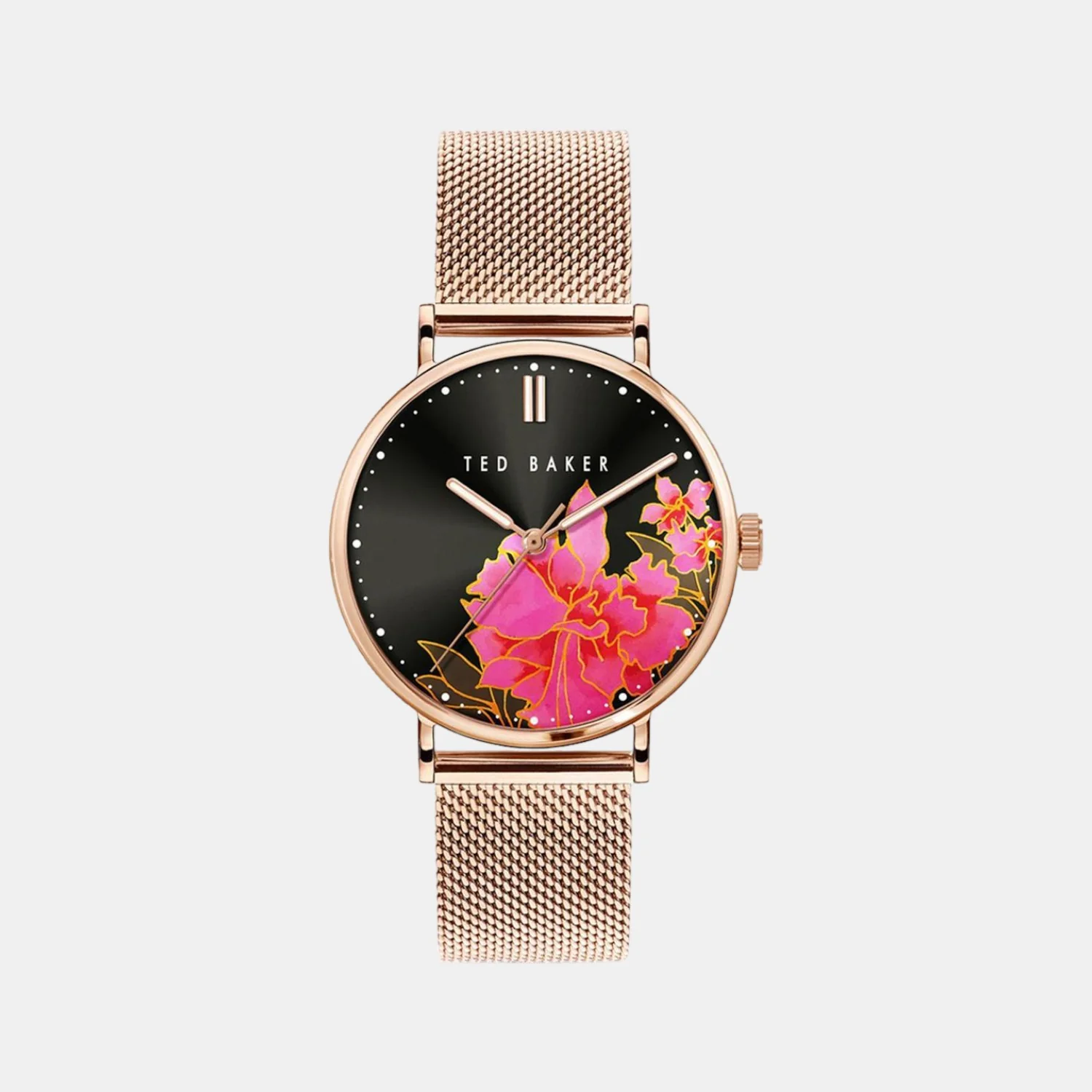 Women Quartz Two Tone Dial Analog Stainless Steel Watch BKPPHF006