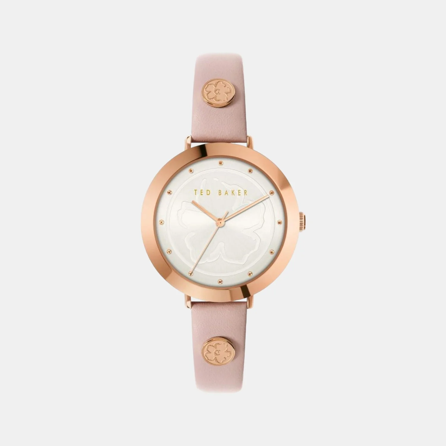Women Quartz White Dial Analog Leather Watch BKPAMF204