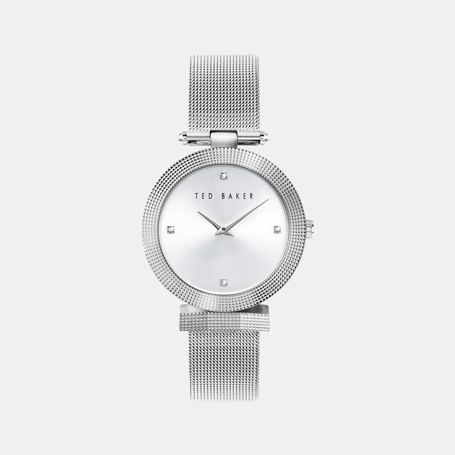 Women Quartz White Dial Analog Stainless Steel Watch BKPBWF007