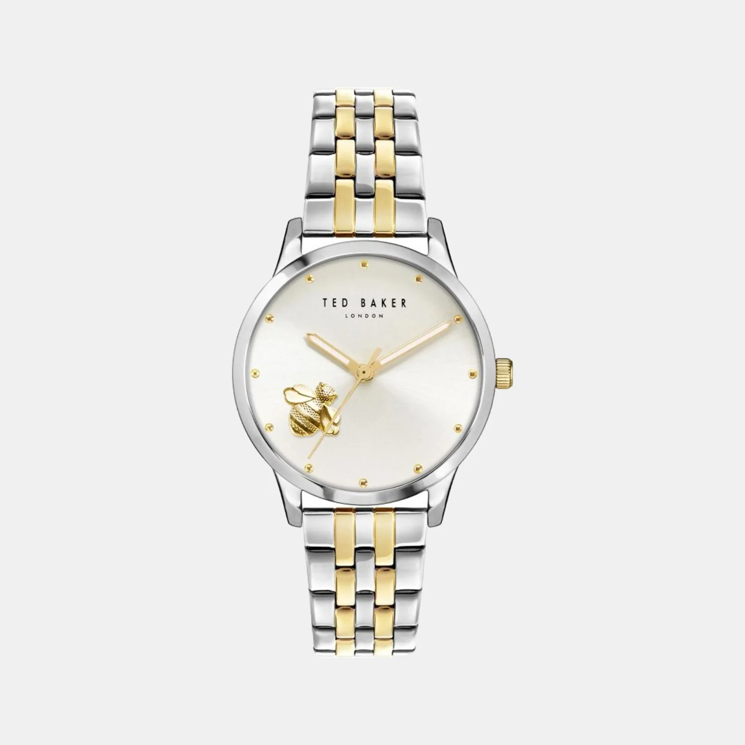 Women Quartz White Dial Analog Stainless Steel Watch BKPFZF207
