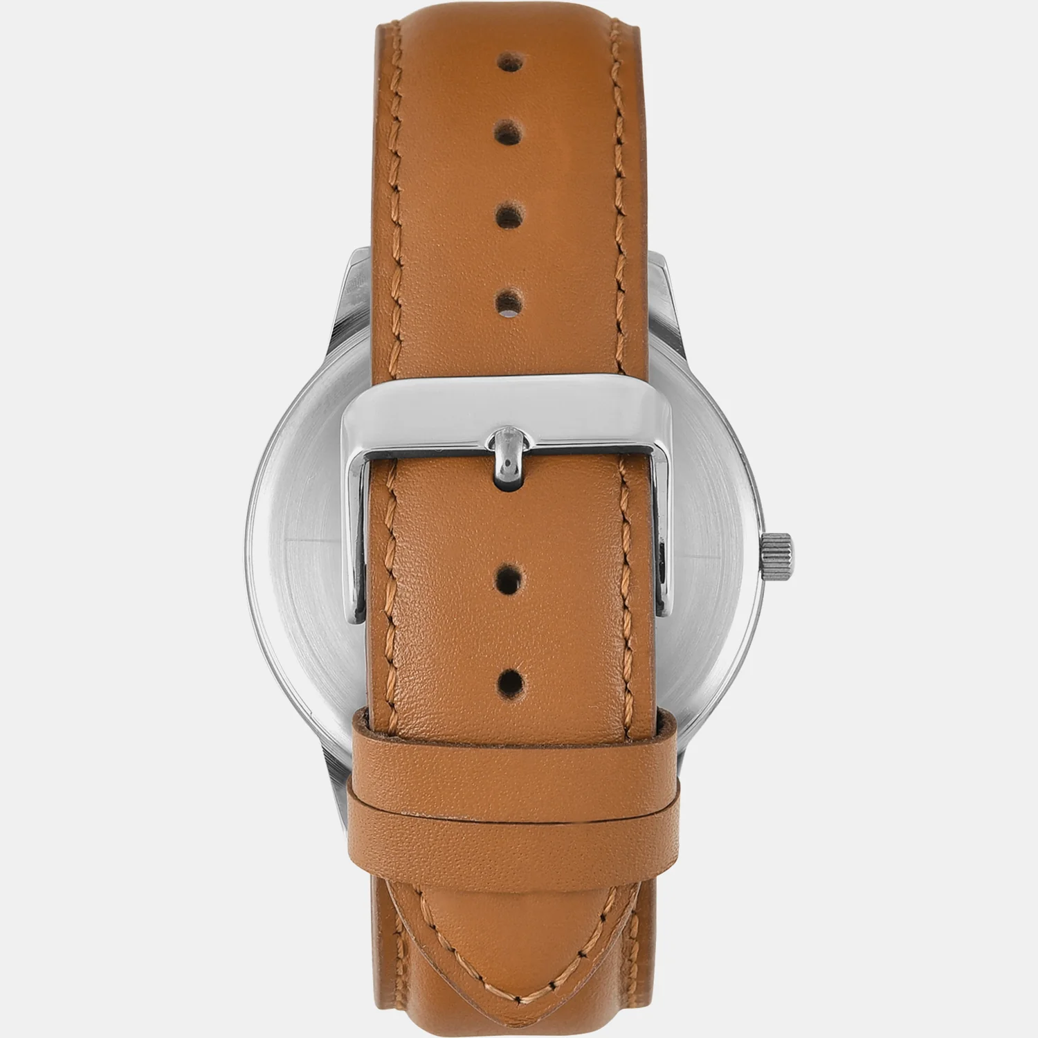 Classics Men Quartz Beige Dial Analog Leather Watch TWTG12100 - Image 5