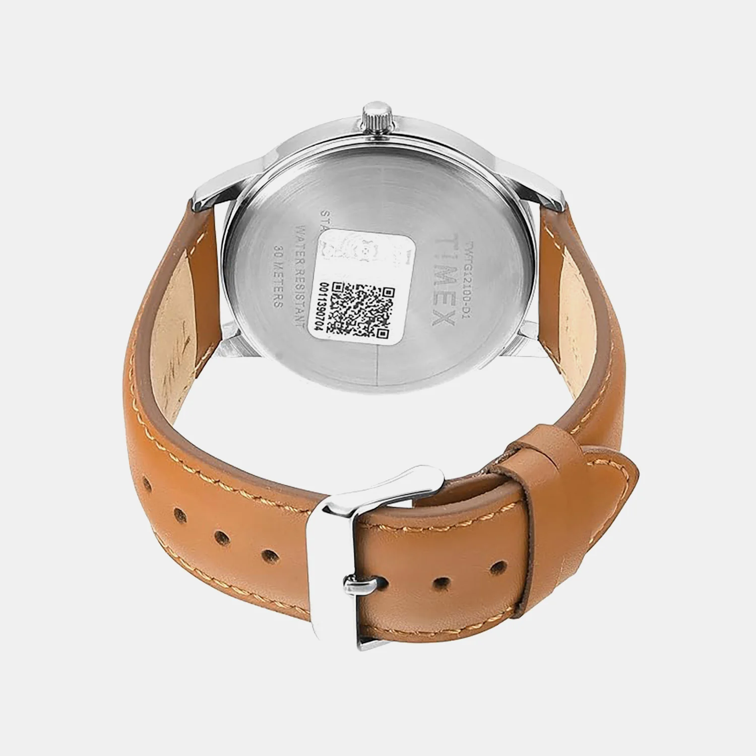 Classics Men Quartz Beige Dial Analog Leather Watch TWTG12100 - Image 6