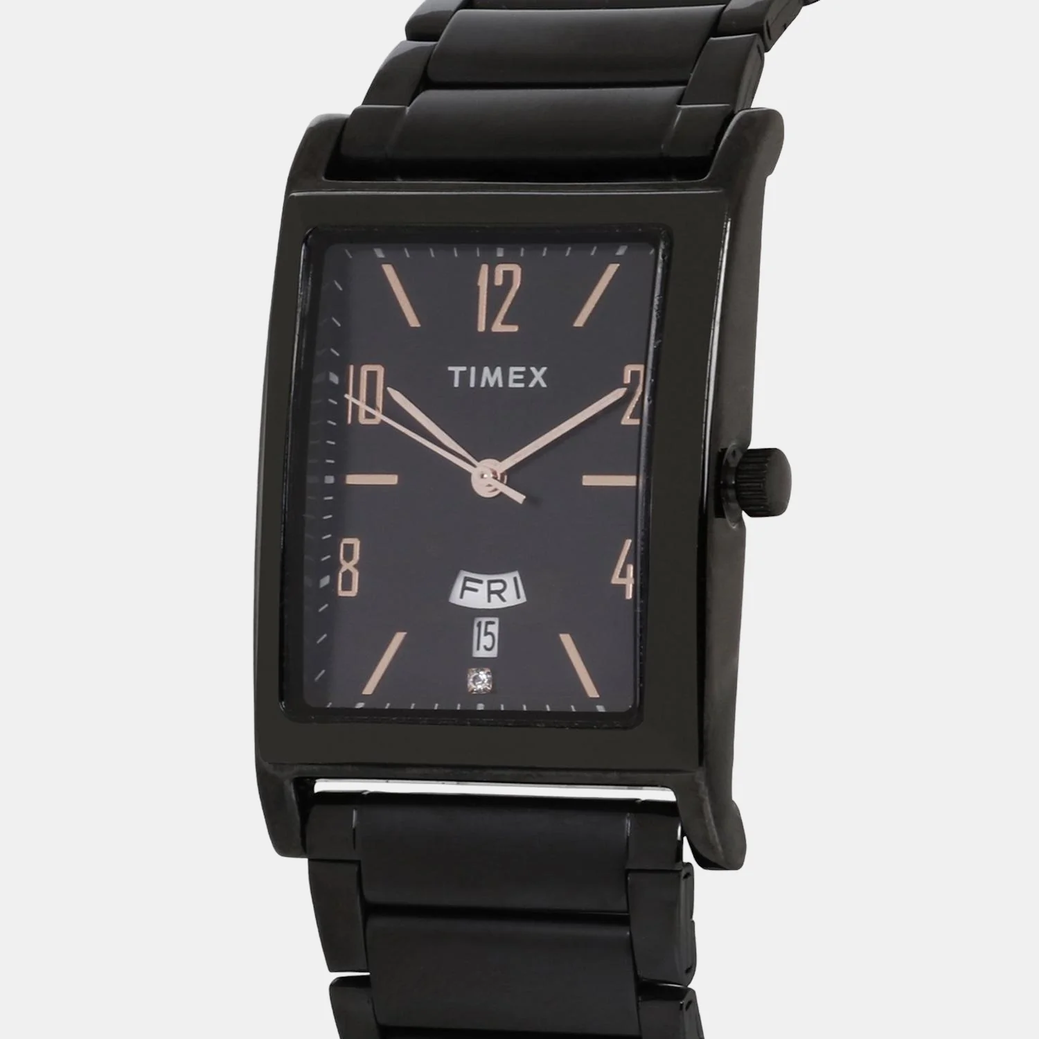 Classics Men Quartz Black Dial Analog Stainless Steel Watch TW000L521 - Image 3