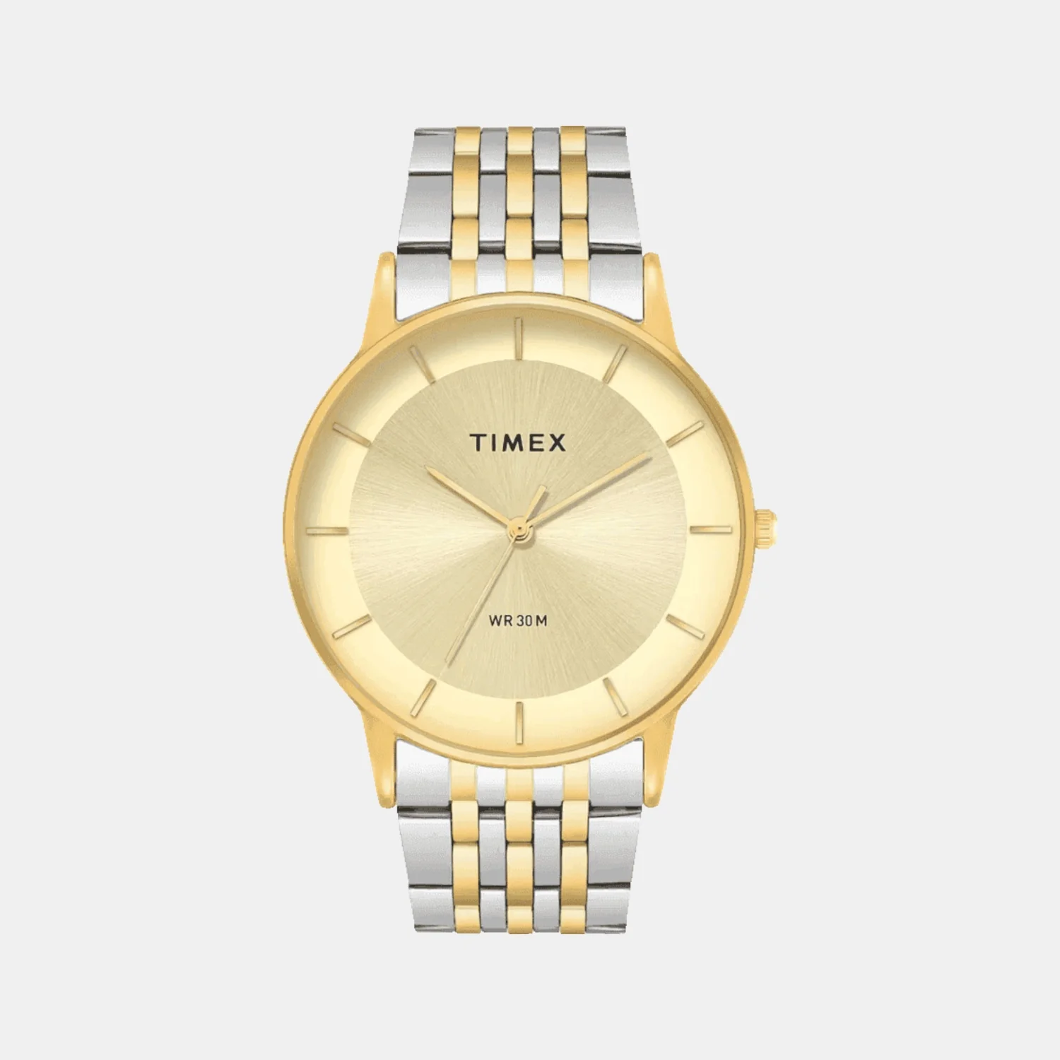 Classics Men Quartz Champagne Dial Analog Stainless Steel Watch TWTG12002 - Image 2