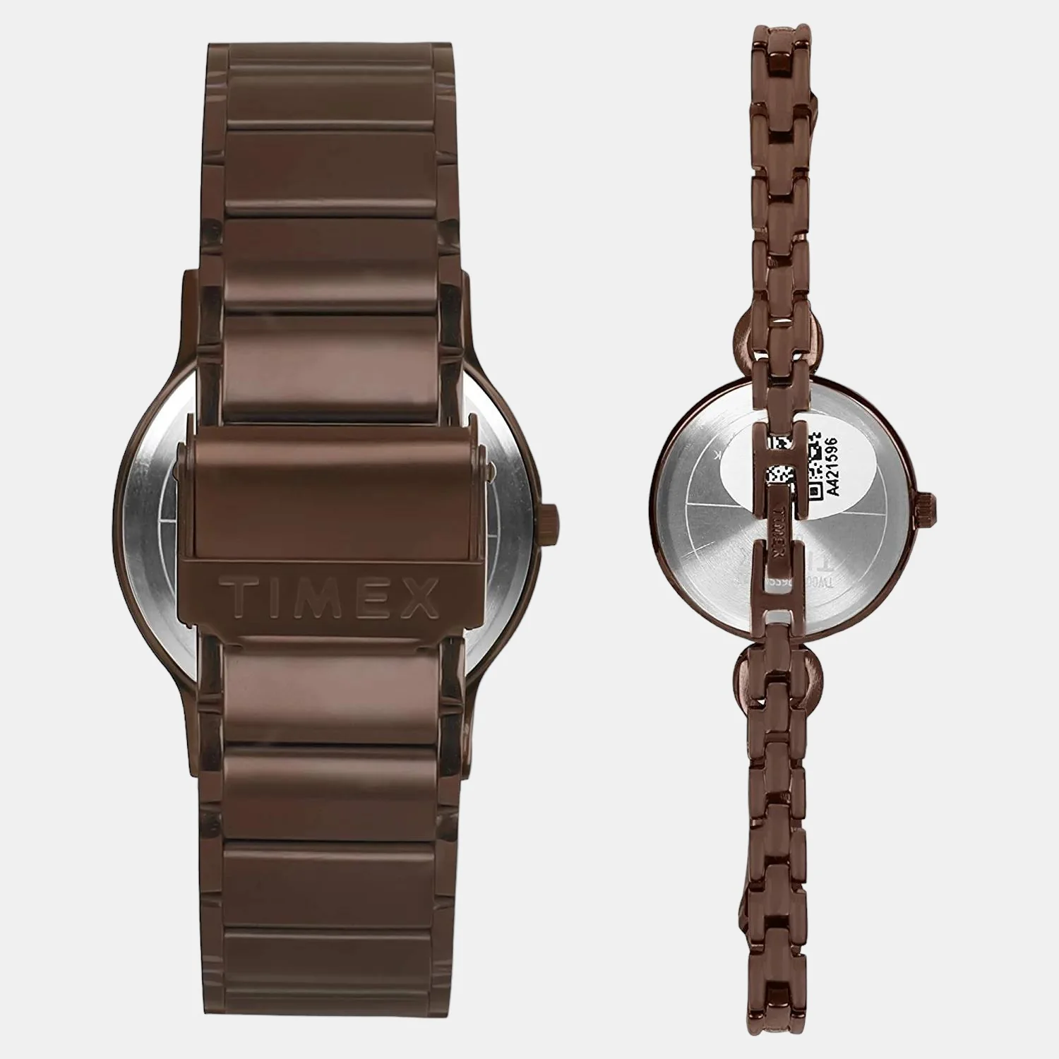 Classics Unisex Quartz Rose Gold Dial Analog Stainless Steel Watch TW00PR265 - Image 3