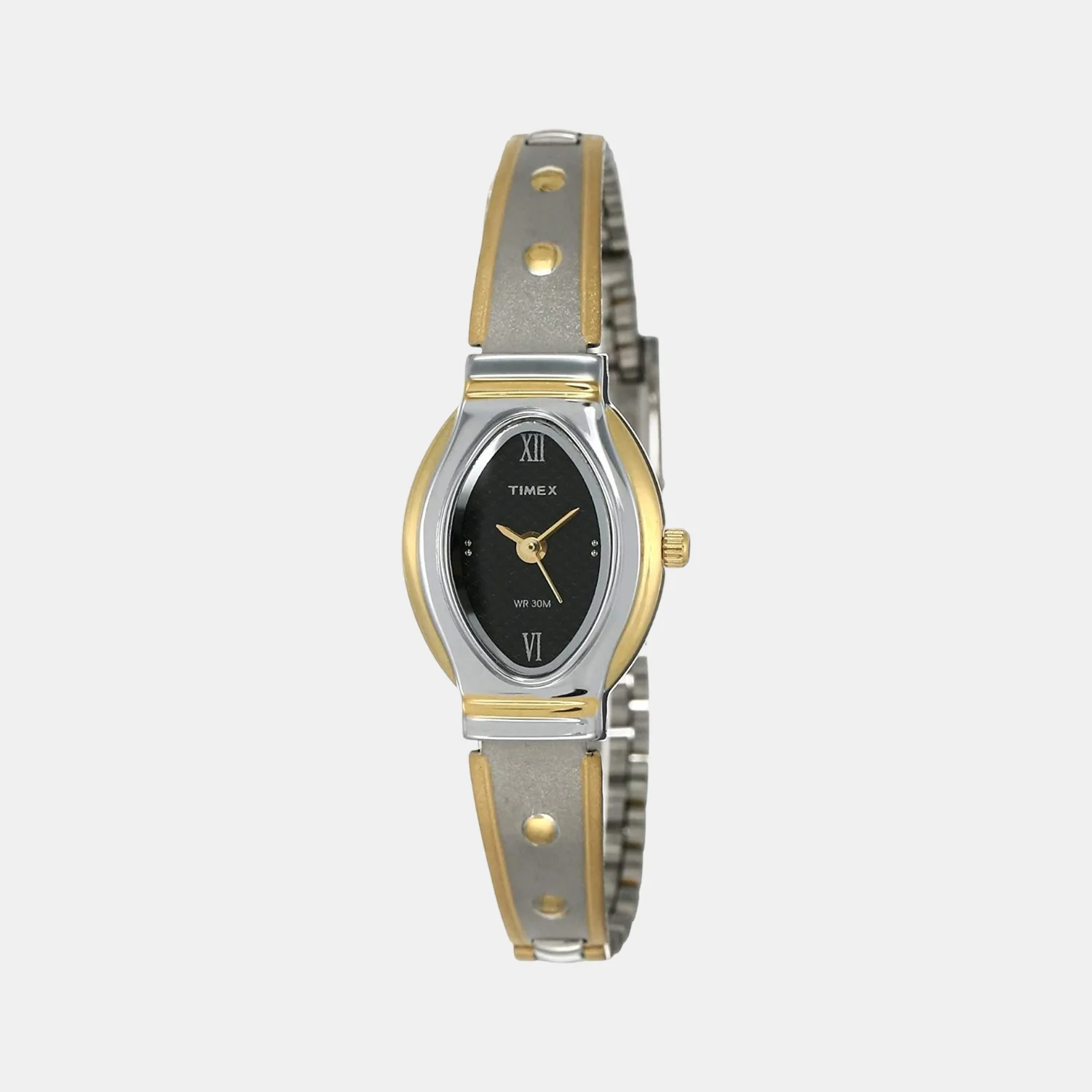 Classics Women Quartz Black Dial Analog Stainless Steel Watch JW16