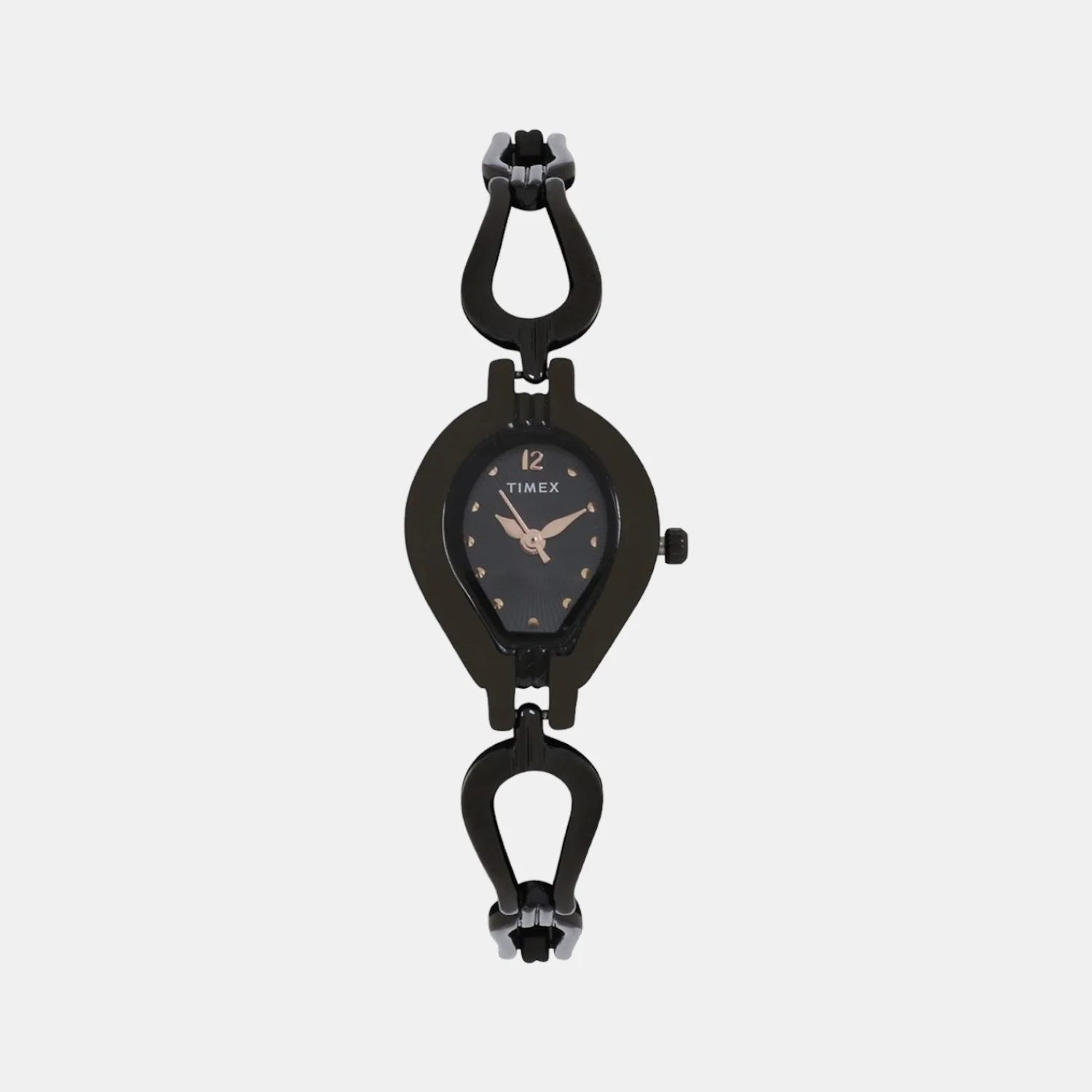 Classics Women Quartz Black Dial Analog Stainless Steel Watch TW000S813