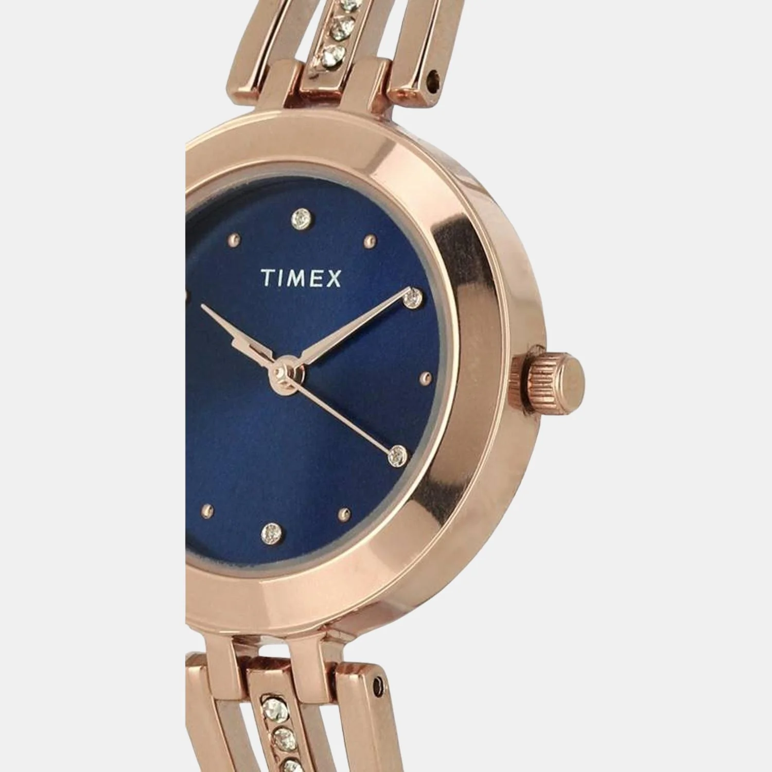 Classics Women Quartz Blue Dial Analog Stainless Steel Watch TWTL10302 - Image 3