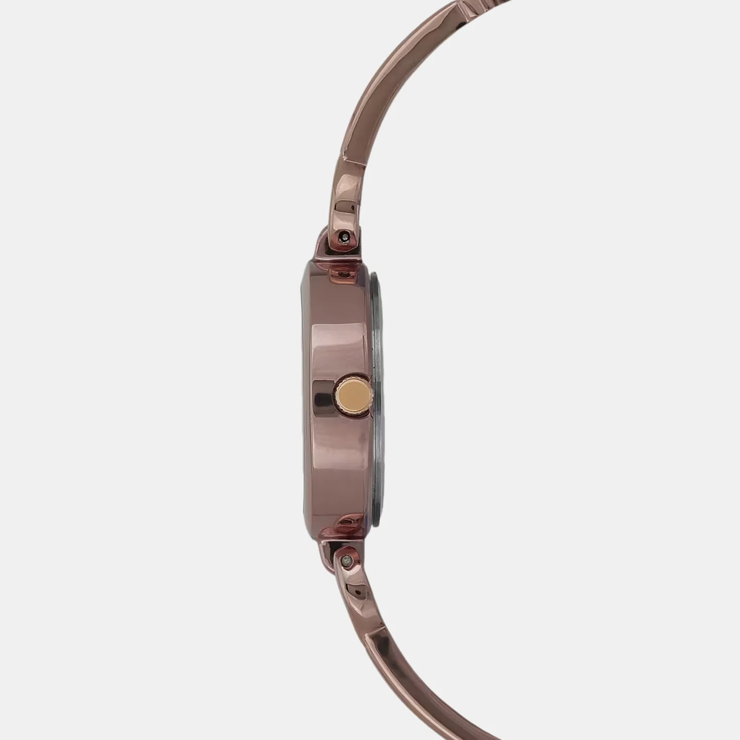 Classics Women Quartz Brown Dial Analog Brass Watch TWEL11438 - Image 3