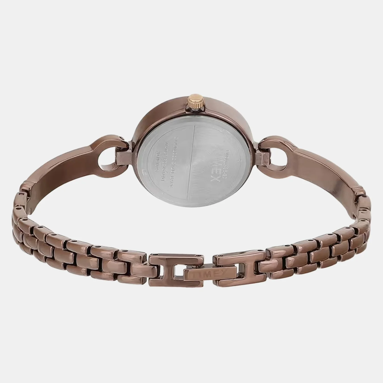 Classics Women Quartz Brown Dial Analog Brass Watch TWEL11438 - Image 4