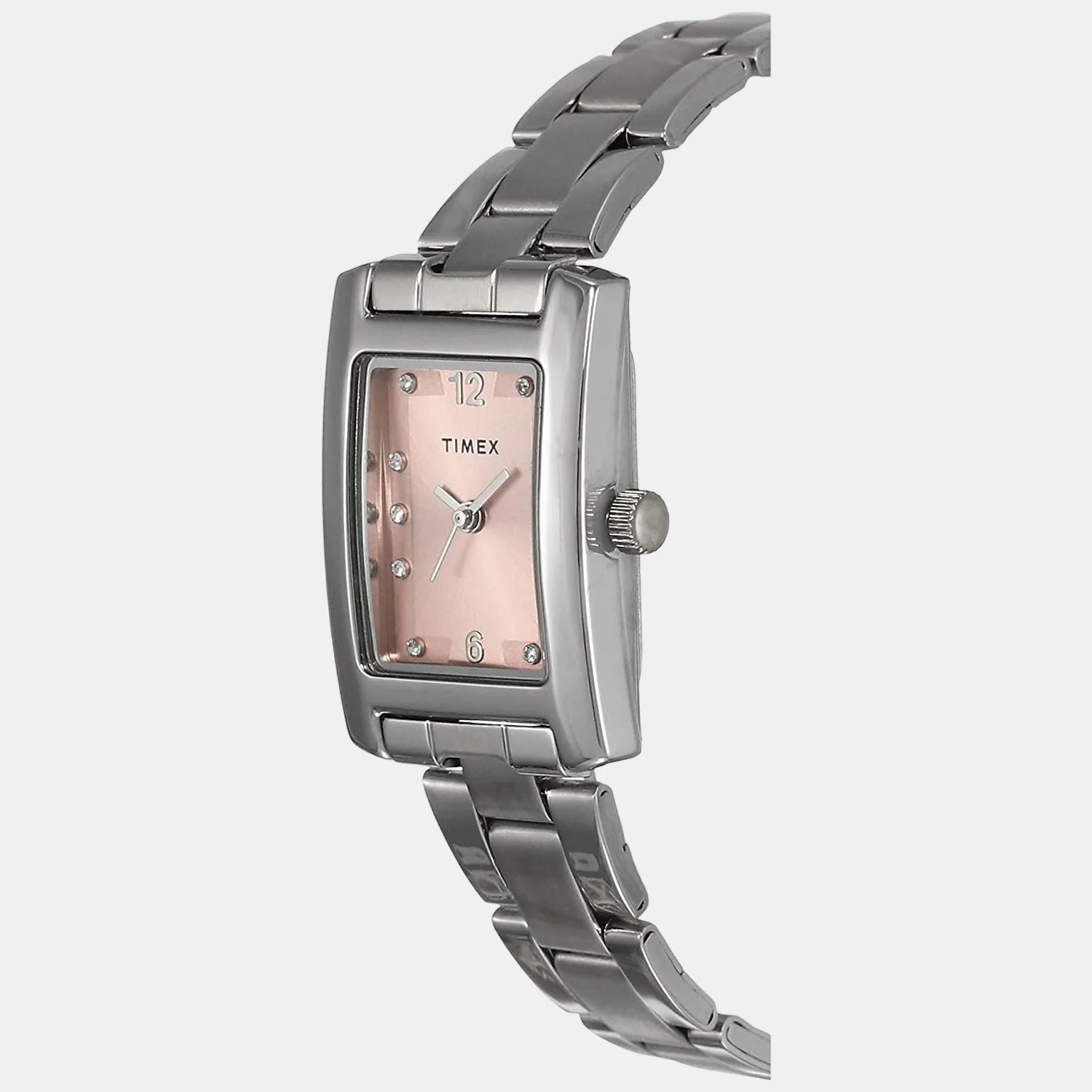 Classics Women Quartz Pink Dial Analog Stainless Steel Watch TWTL10601 - Image 2