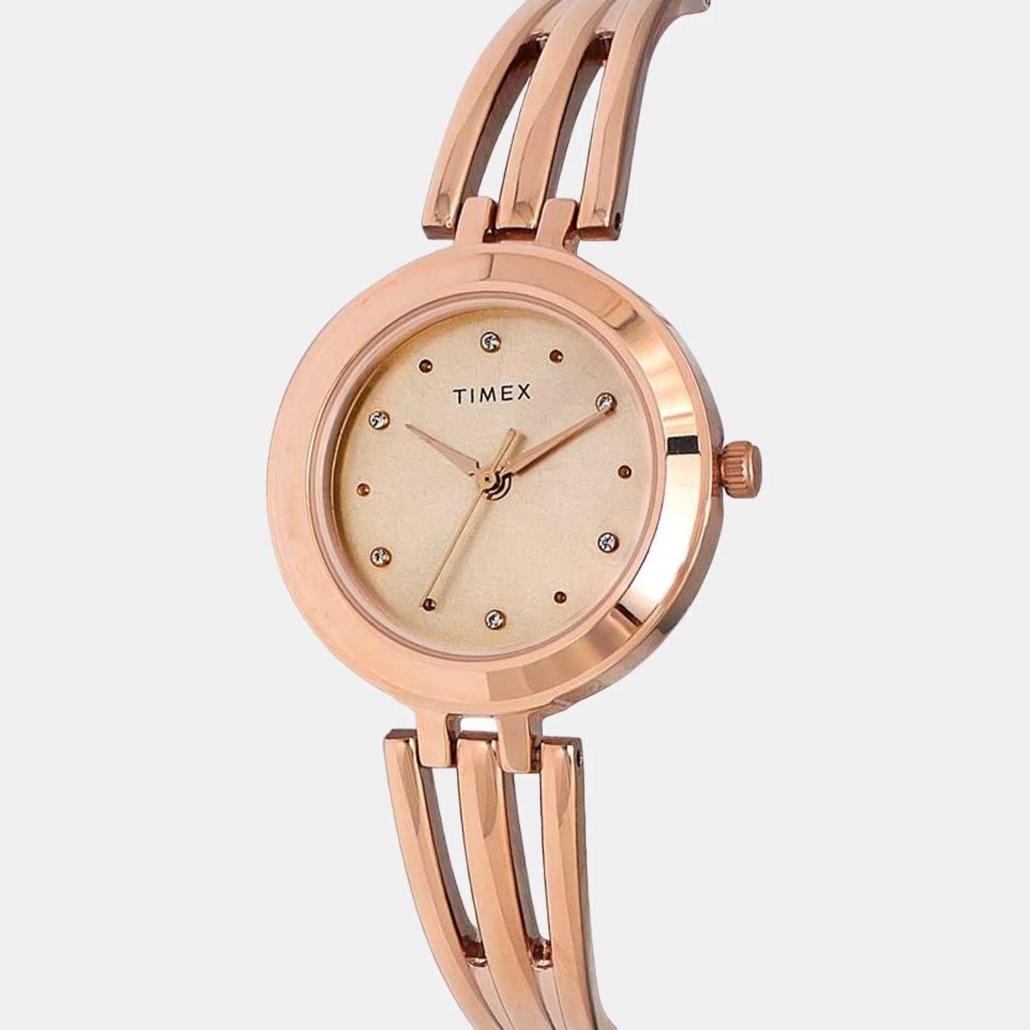Classics Women Quartz Rose Gold Dial Analog Brass Watch TWTL10305 - Image 2
