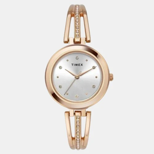 Classics Women Quartz Silver Dial Analog Stainless Steel Watch TWTL10309 - Image 2