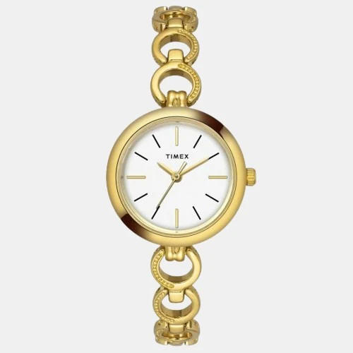 Classics Women Quartz White Dial Analog Stainless Steel Watch TWEL11433 - Image 2