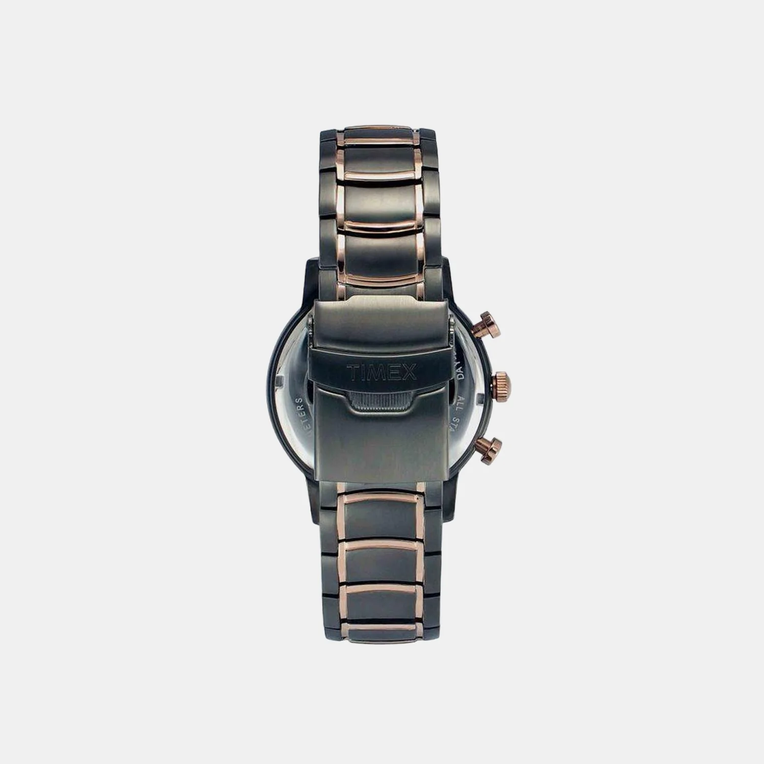 E Class Men Quartz Black Dial Chronograph Stainless Steel Watch TWEG20201 - Image 2
