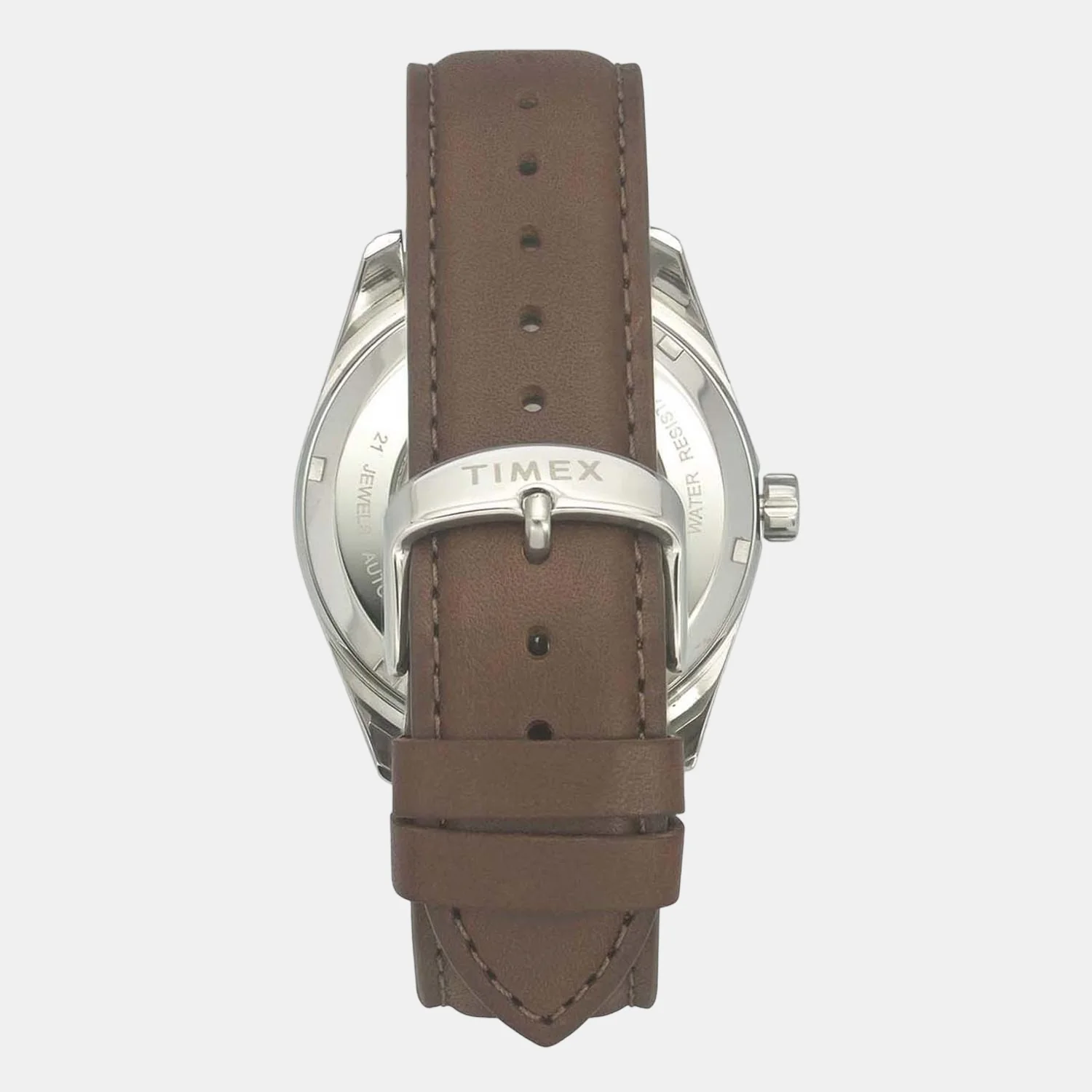 E Class Men Quartz Green Dial Analog Leather Watch TWEG17507 - Image 3