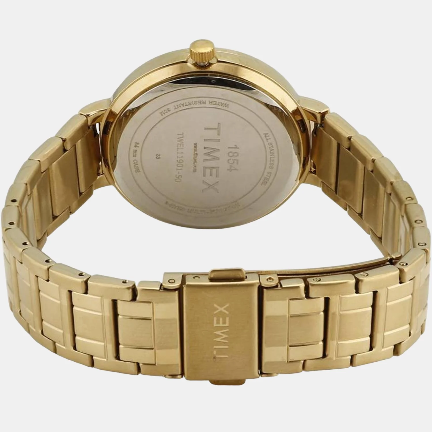E Class Women Quartz Silver Dial Analog Stainless Steel Watch TWEL11901 - Image 4