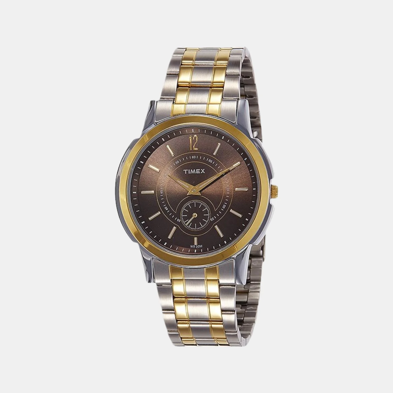Empera Men Quartz Brown Dial Analog Leather Watch TW000U307