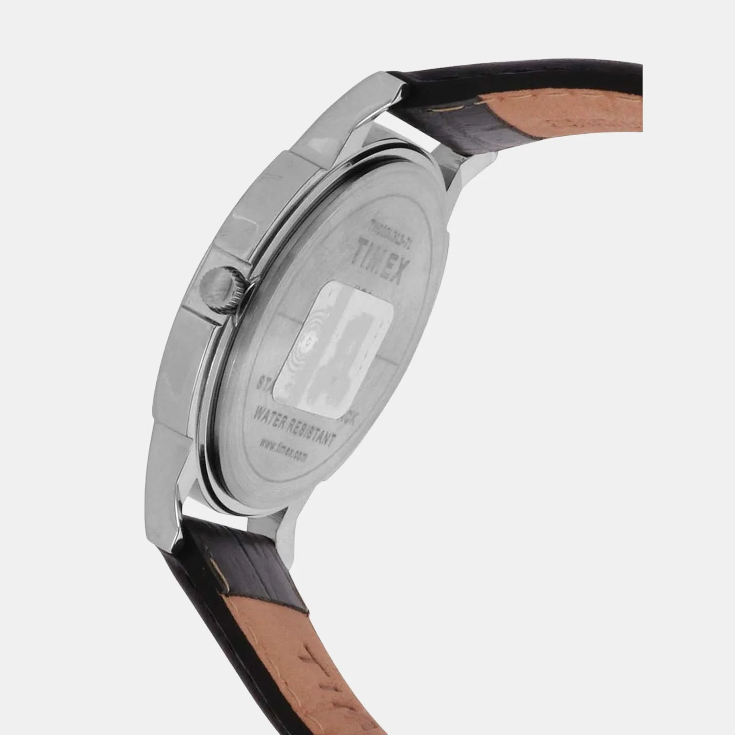 Empera Men Quartz Silver Dial Analog Leather Watch TW000U313 - Image 3
