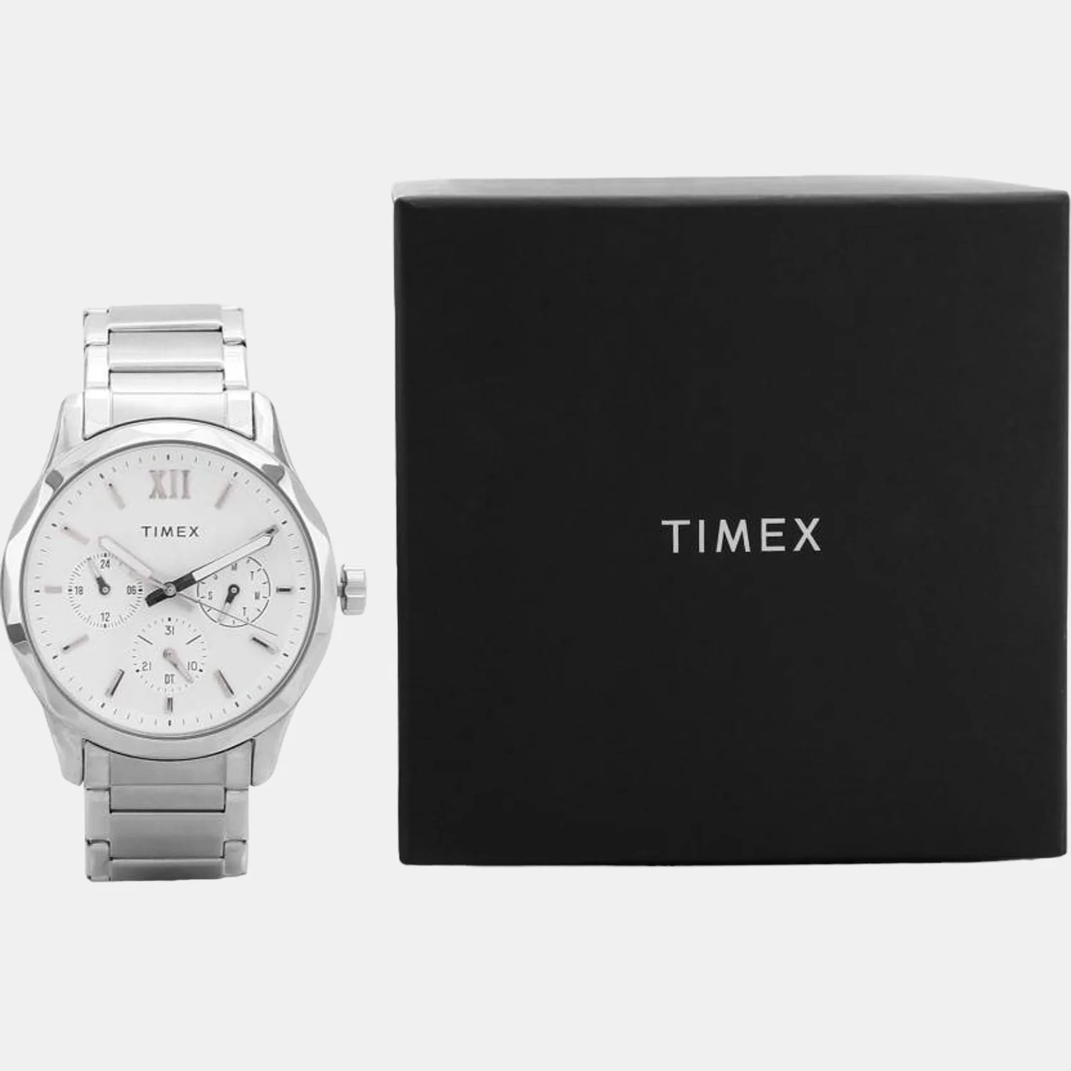 Empera Men Quartz White Dial Chronograph Stainless Steel Watch TW0TG7602 - Image 5