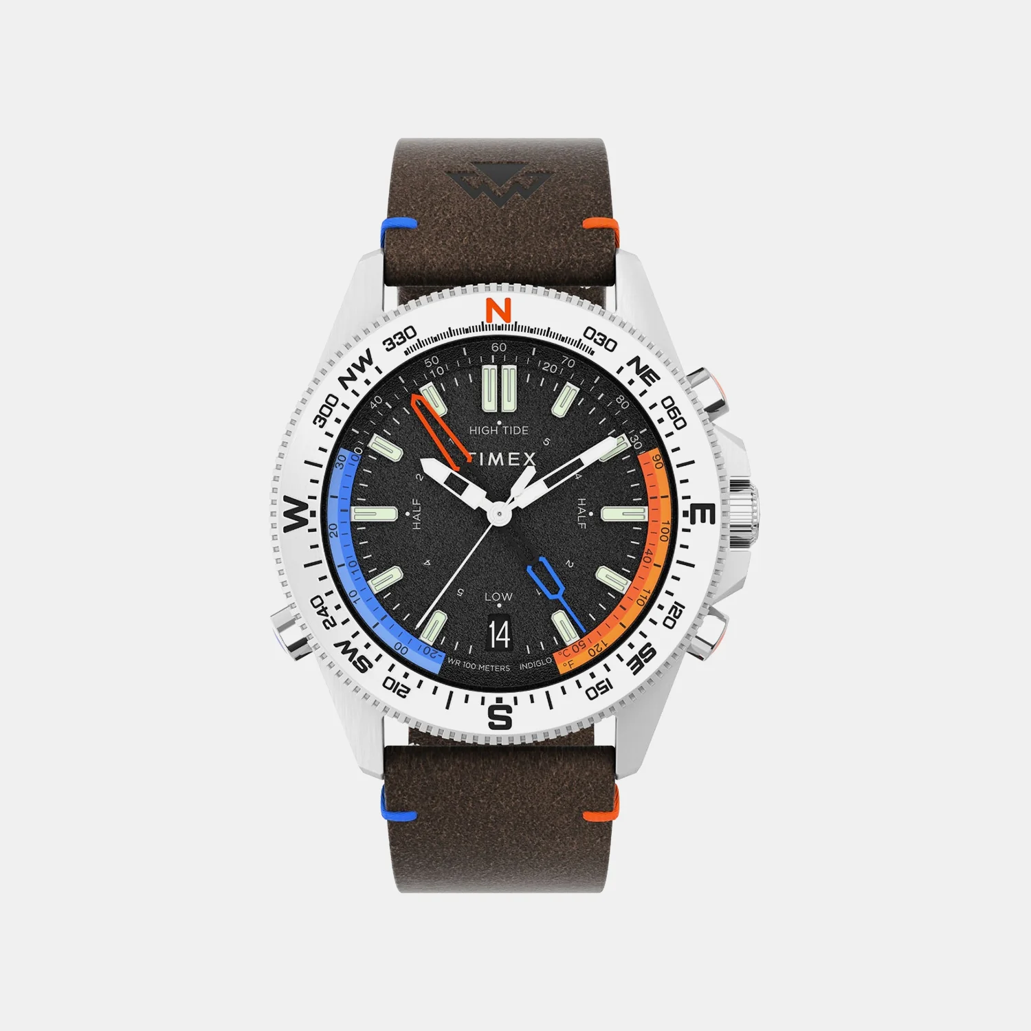Expedition North Men Quartz Black Dial Analog Leather Watch TW2V64400X6