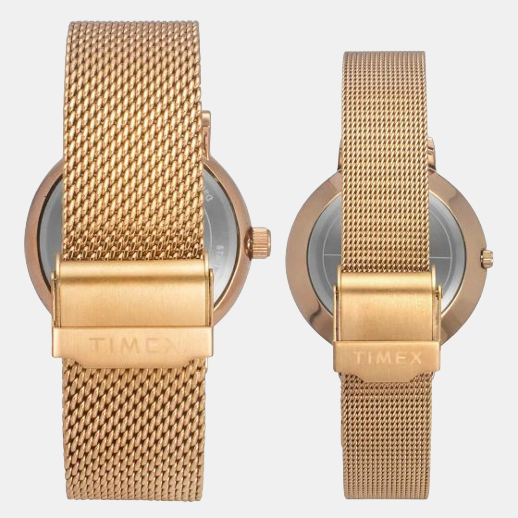 Fashion Couple Quartz Blue Dial Analog Brass Watch TW00PR293 - Image 2