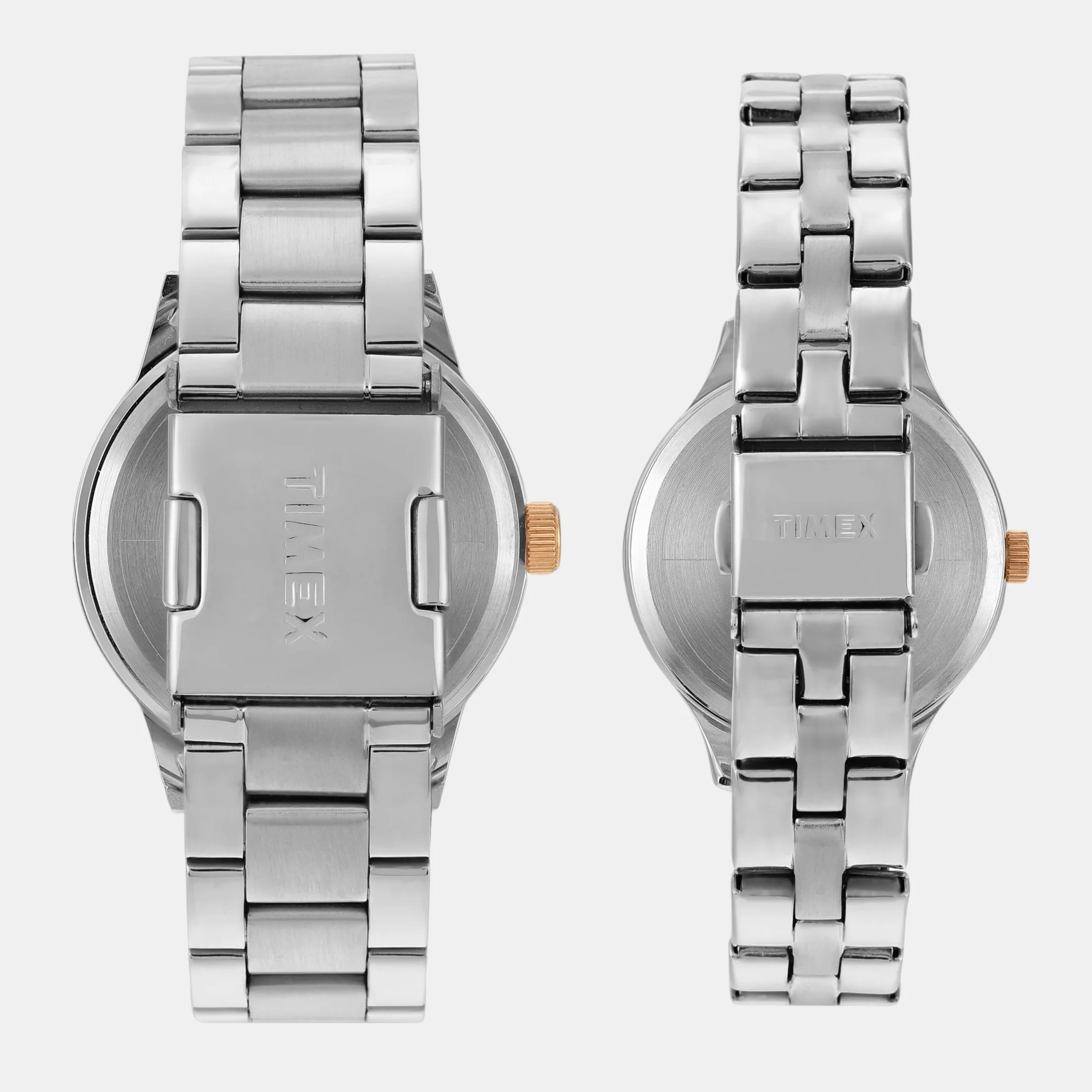 Fashion Couple Quartz Blue Dial Multi-Function Stainless Steel Watch TW00PR305 - Image 6