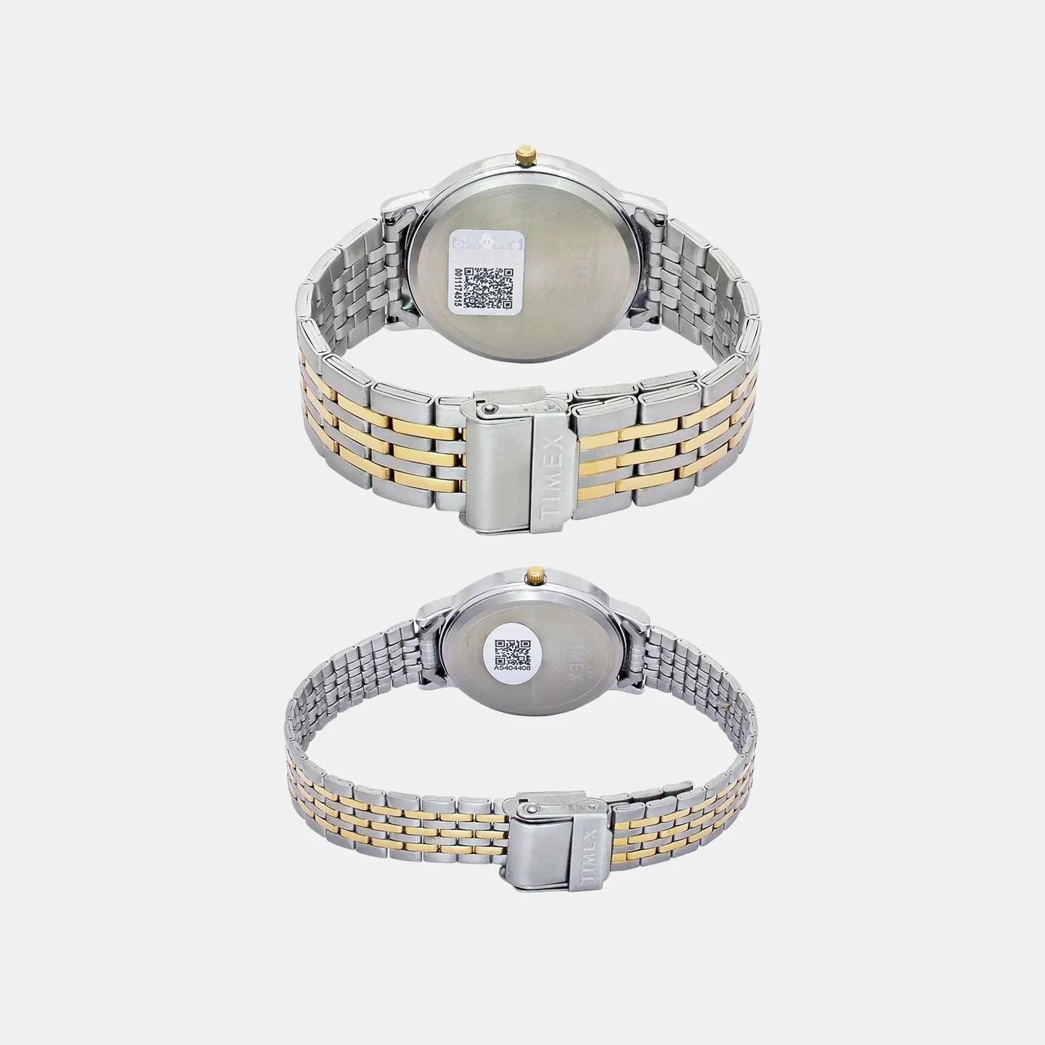 Fashion Couple Quartz Cream Dial Analog Stainless Steel Watch TW00PR329 - Image 3