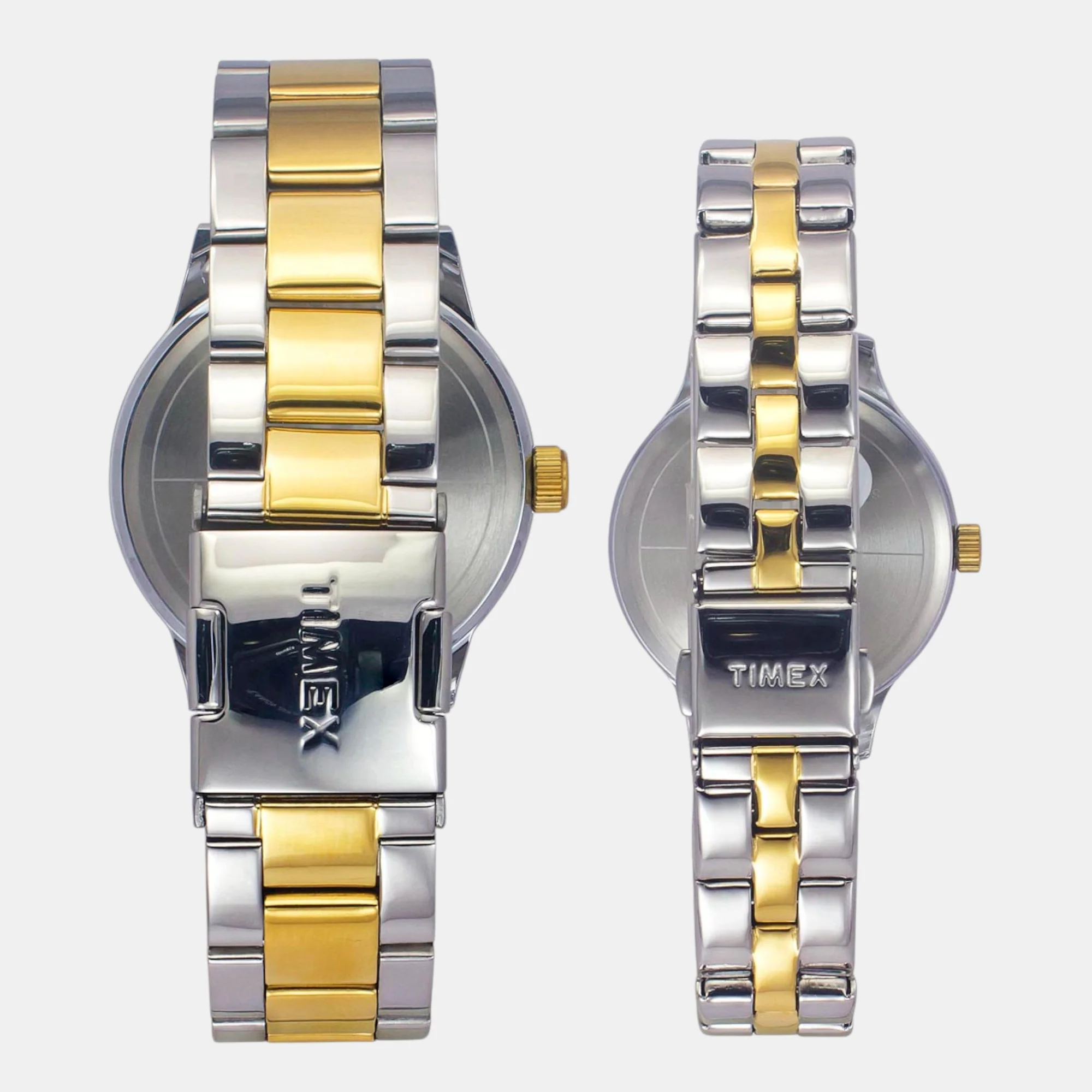 Fashion Couple Quartz Teal Dial Multi-Function Stainless Steel Watch TW00PR315 - Image 5