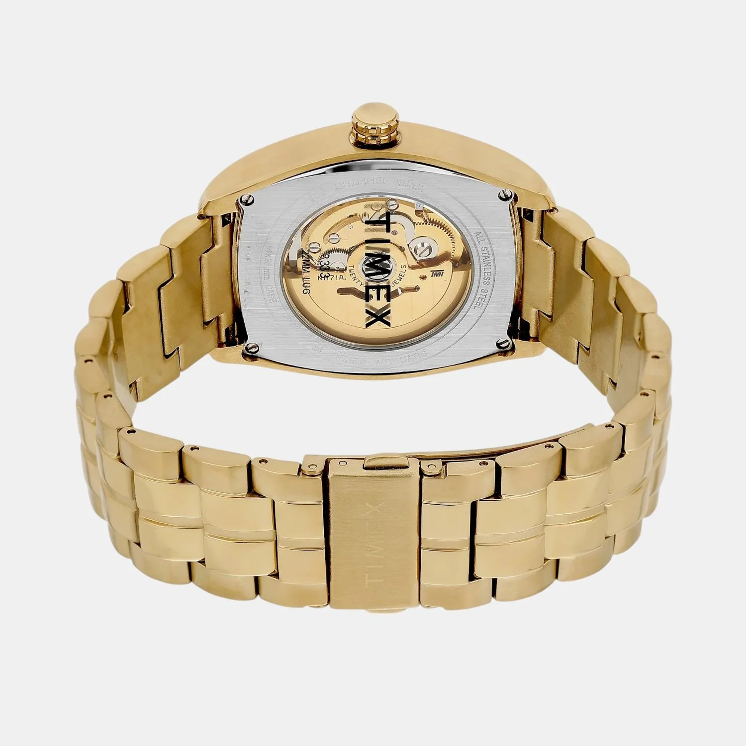 Fashion Men Automatic Green Dial Analog Stainless Steel Watch TWEG25902 - Image 5