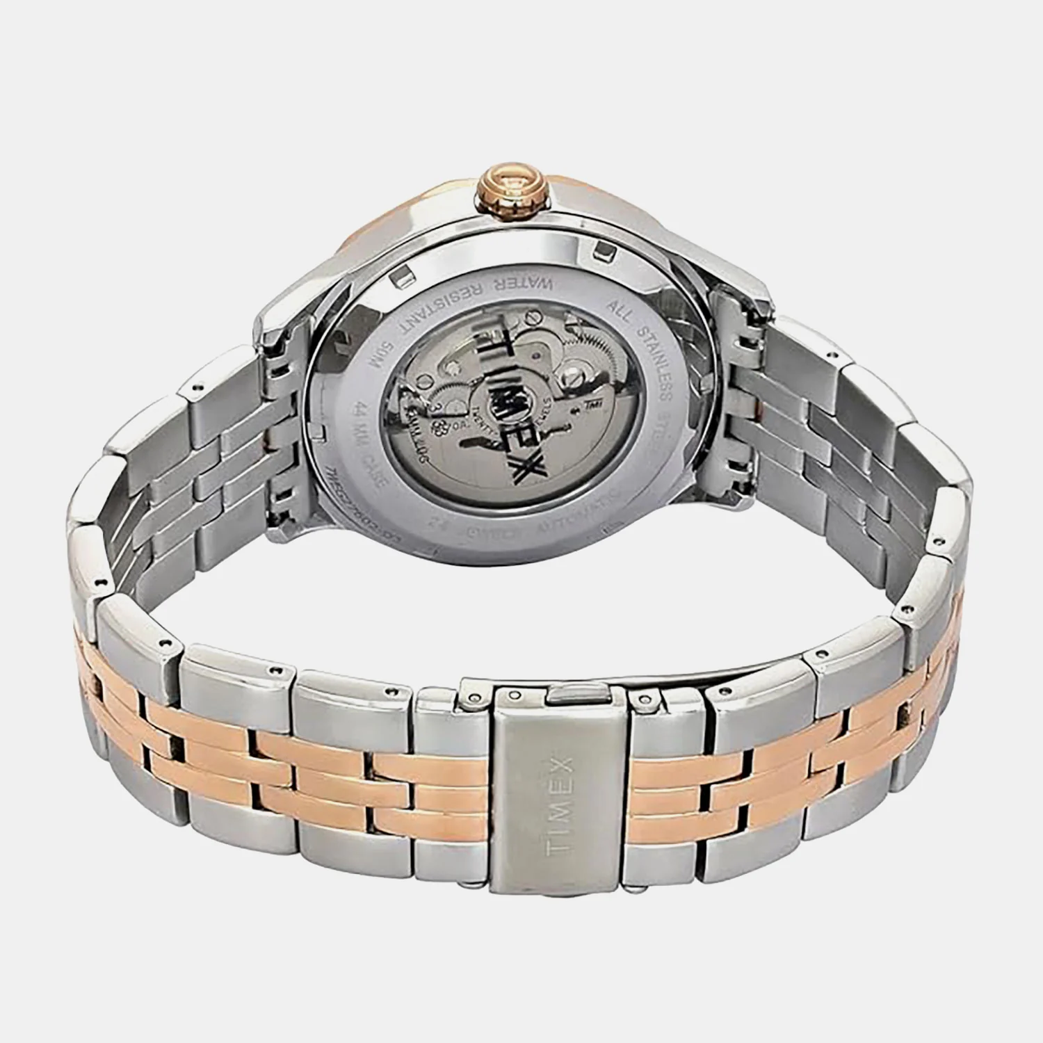 Fashion Men Automatic Green Dial Analog Stainless Steel Watch TWEG27602 - Image 3