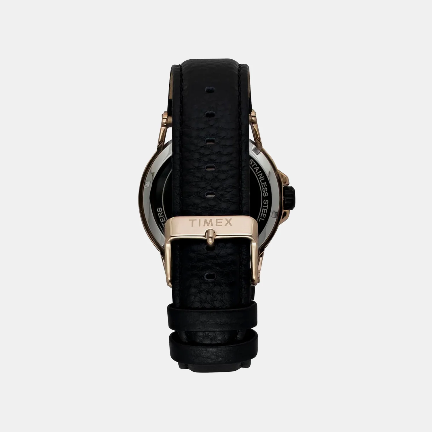 Fashion Men Quartz Black Dial Analog Leather Watch TWEG27801 - Image 4