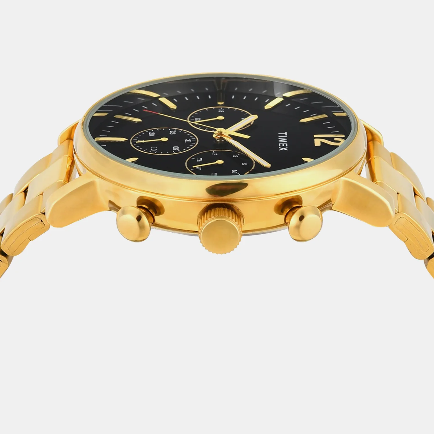 Fashion Men Quartz Black Dial Multi-Function Stainless Steel Watch TWEG20025 - Image 2