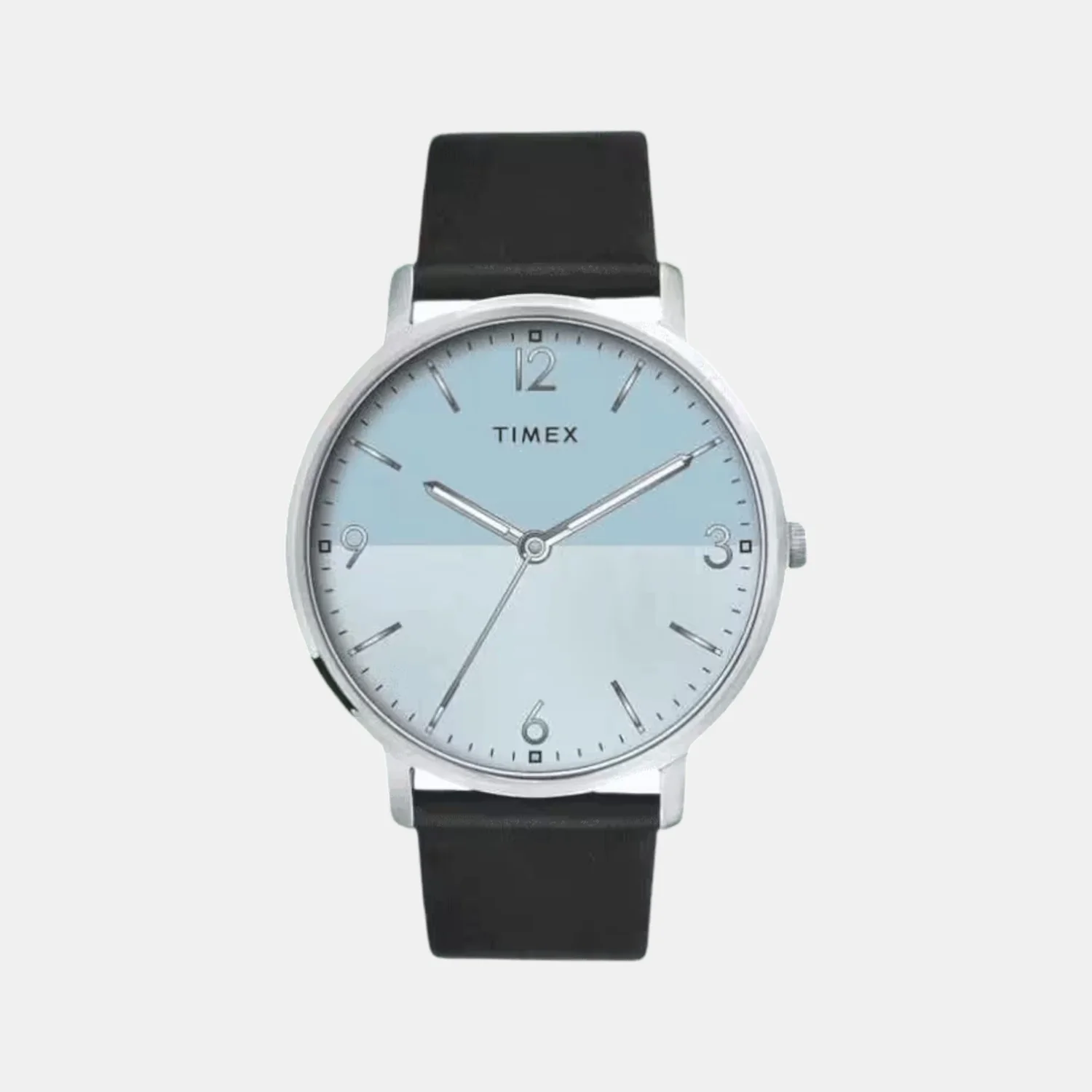 Fashion Men Quartz Blue Dial Analog Leather Watch TW0TG8029 - Image 2
