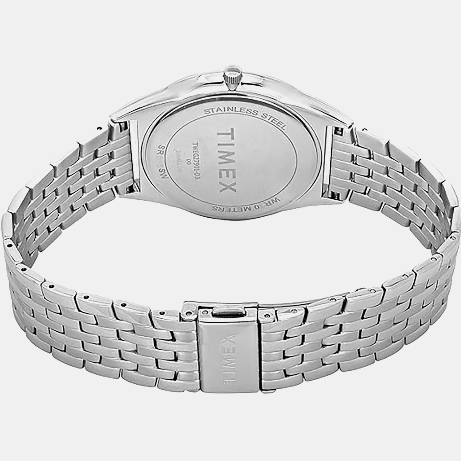 Fashion Men Quartz Blue Dial Analog Stainless Steel Watch TWEG27901 - Image 3