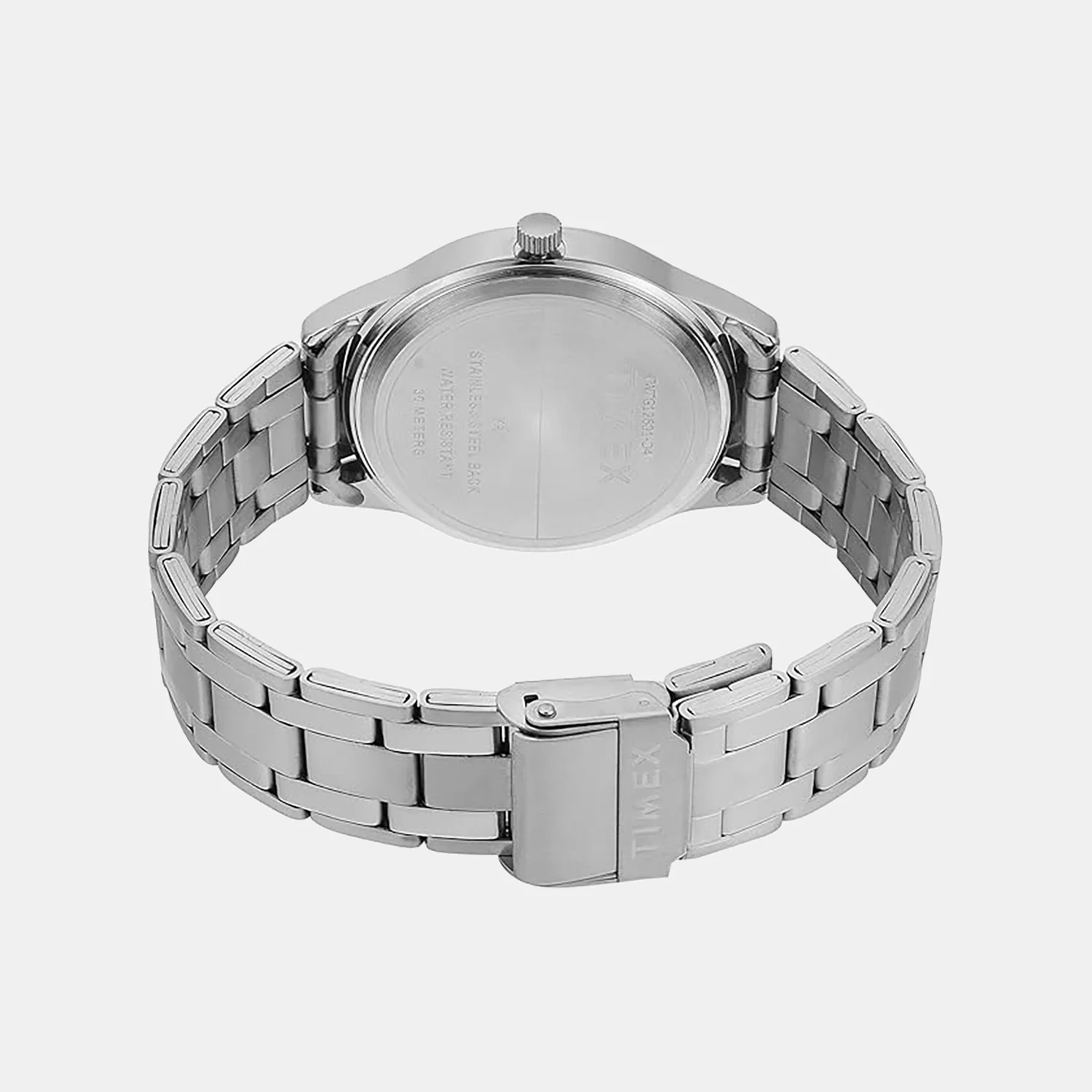 Fashion Men Quartz Blue Dial Analog Stainless Steel Watch TWTG12601 - Image 4
