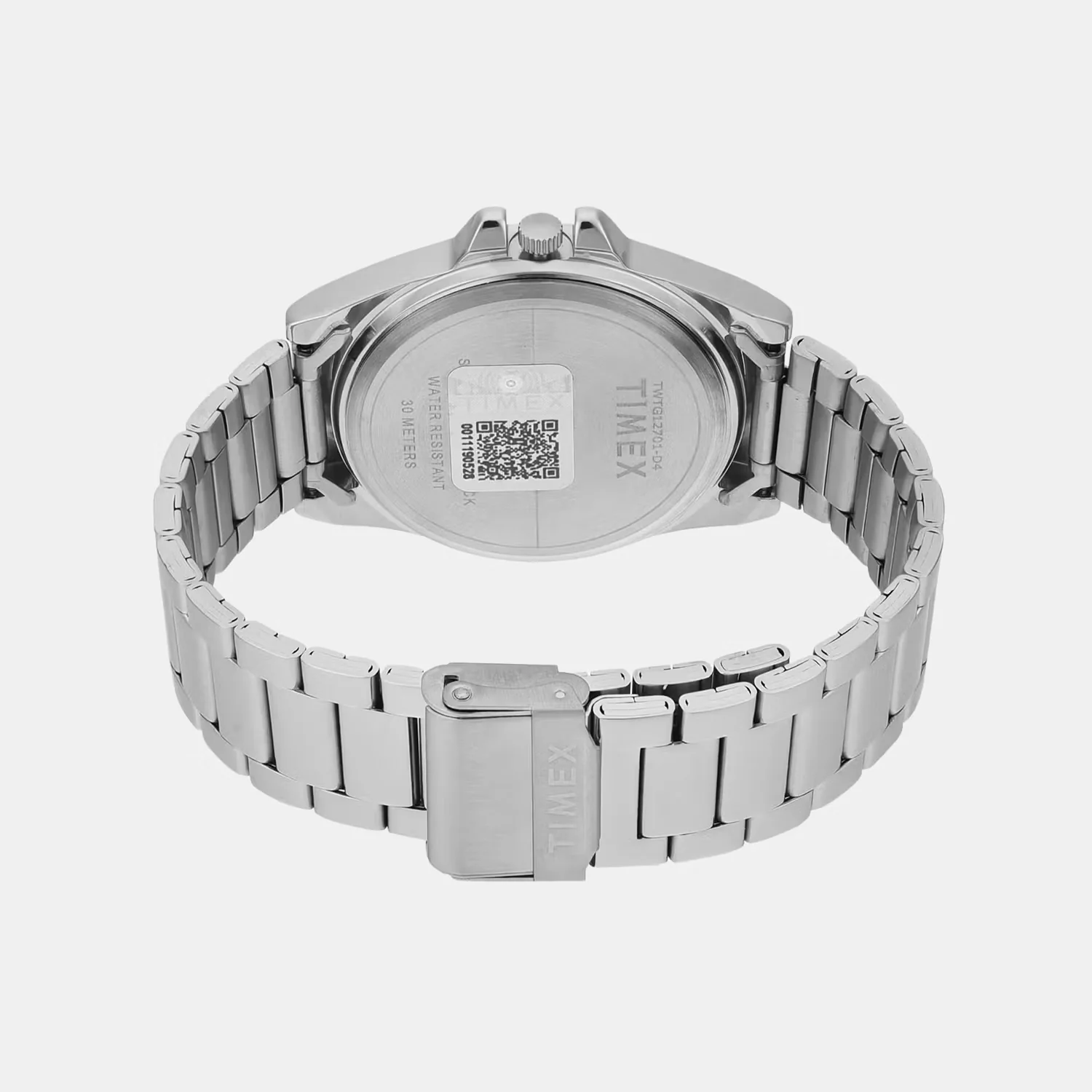 Fashion Men Quartz Blue Dial Analog Stainless Steel Watch TWTG12701 - Image 4