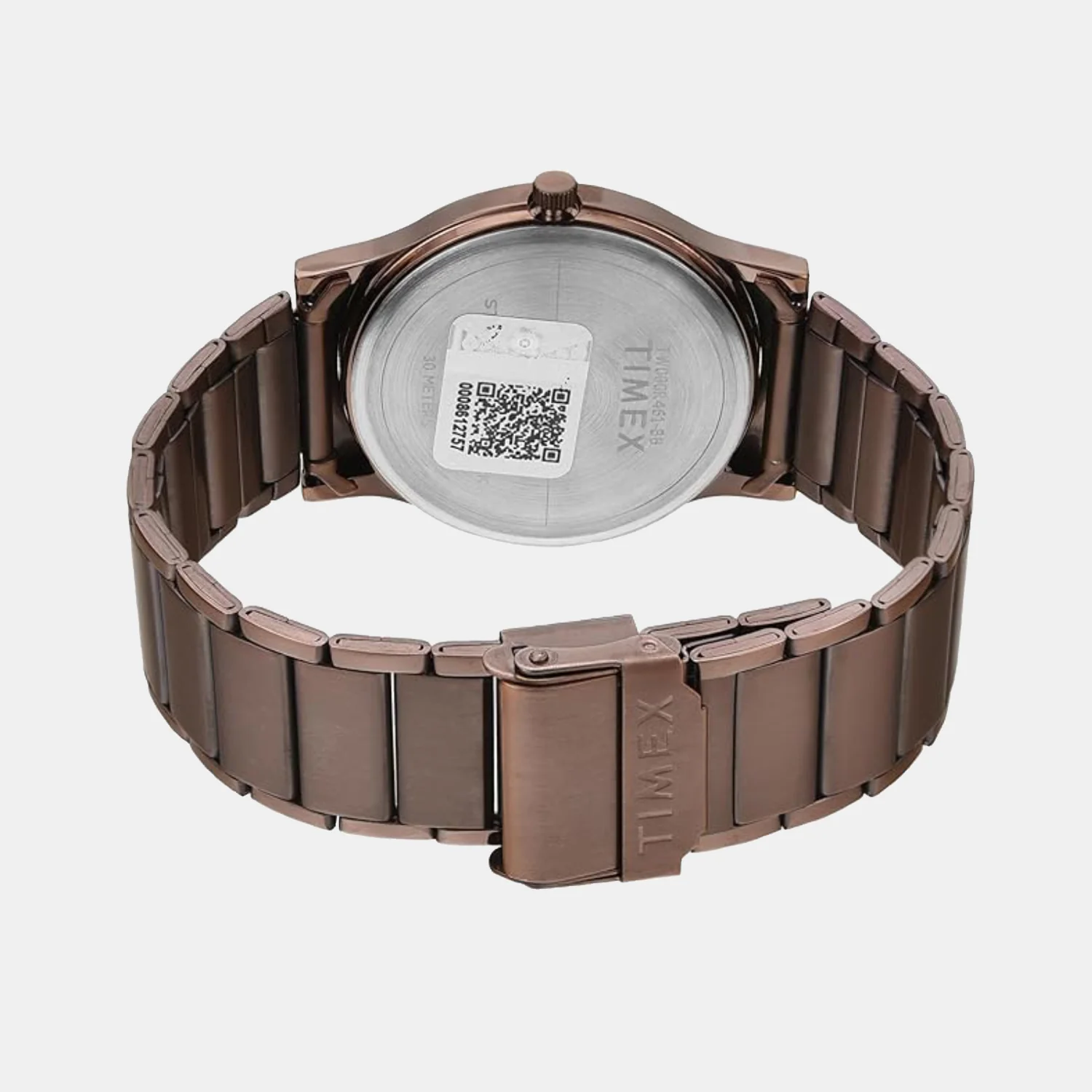 Fashion Men Quartz Brown Dial Analog Stainless Steel Watch TW000R461 - Image 6