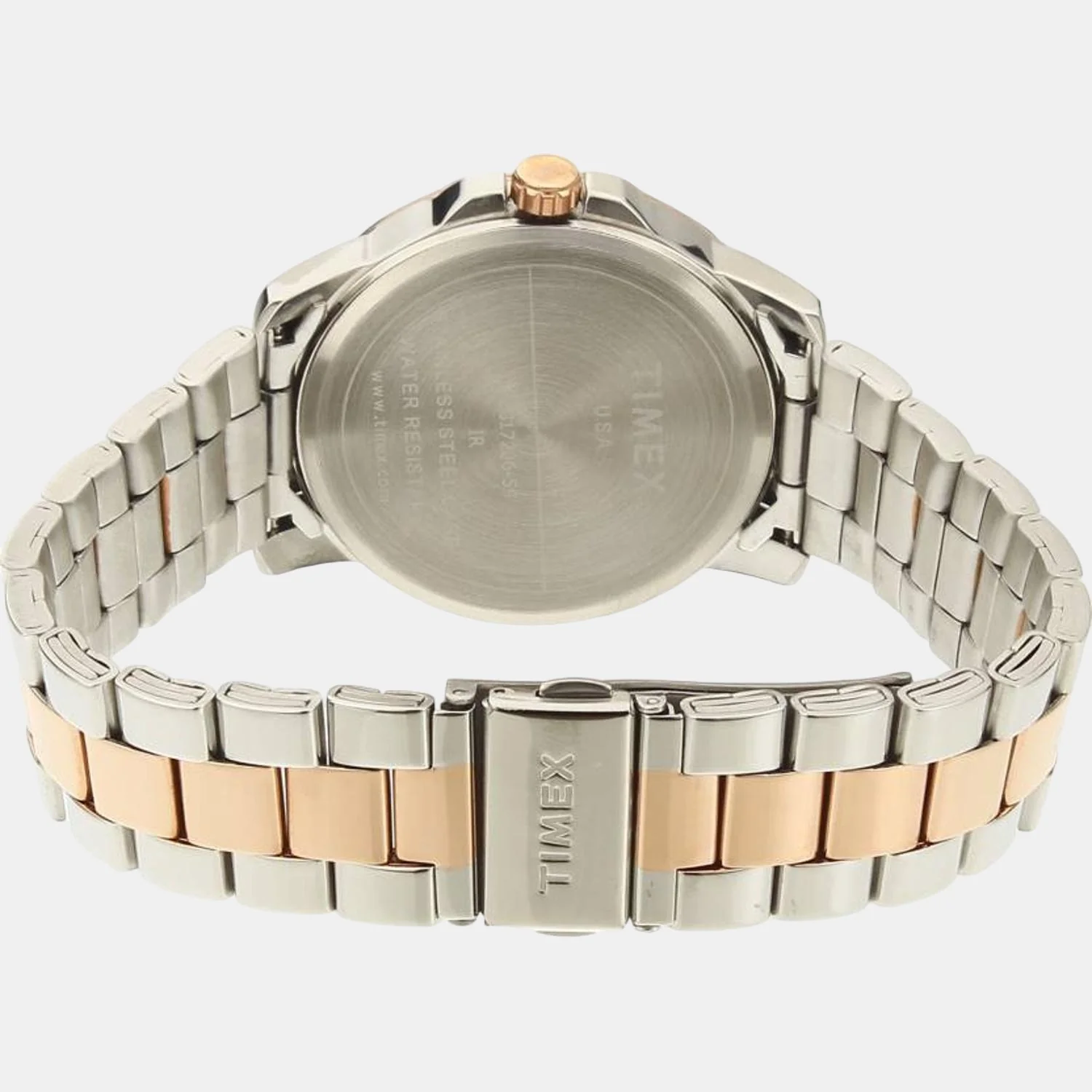 Fashion Men Quartz Brown Dial Analog Stainless Steel Watch TWEG17206 - Image 3