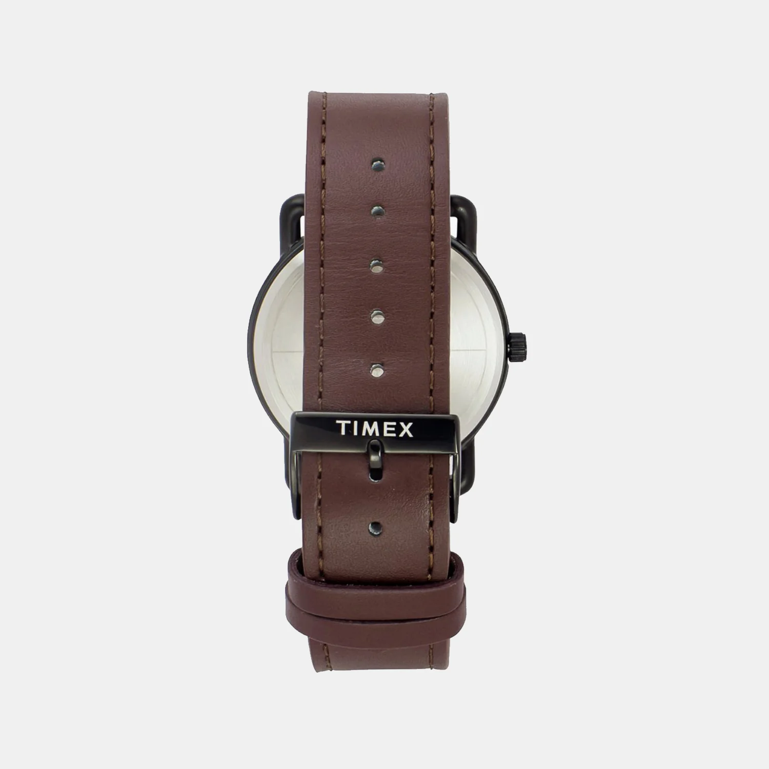 Fashion Men Quartz Champagne Dial Analog Leather Watch TWEG25601 - Image 4