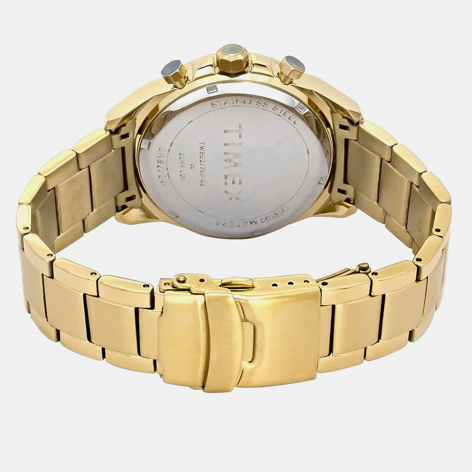 Fashion Men Quartz Green Dial Multi-Function Stainless Steel Watch TWEG27700 - Image 3