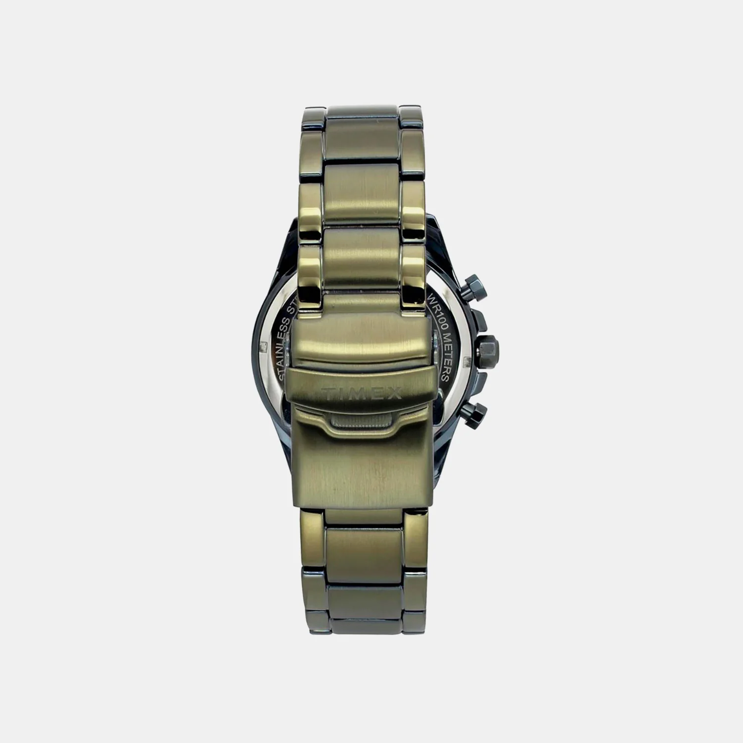 Fashion Men Quartz Green Dial Multi-Function Stainless Steel Watch TWEG27701 - Image 3