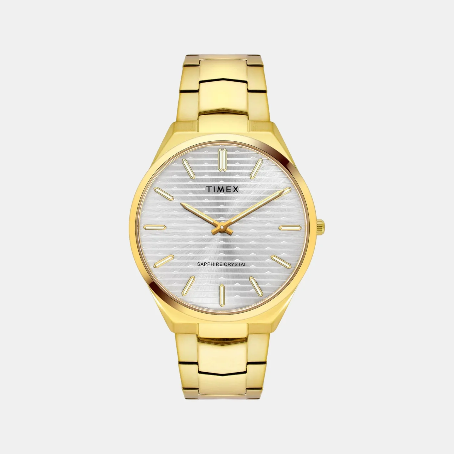 Fashion Men Quartz Silver Dial Analog Stainless Steel Watch TWEG25801 - Image 2