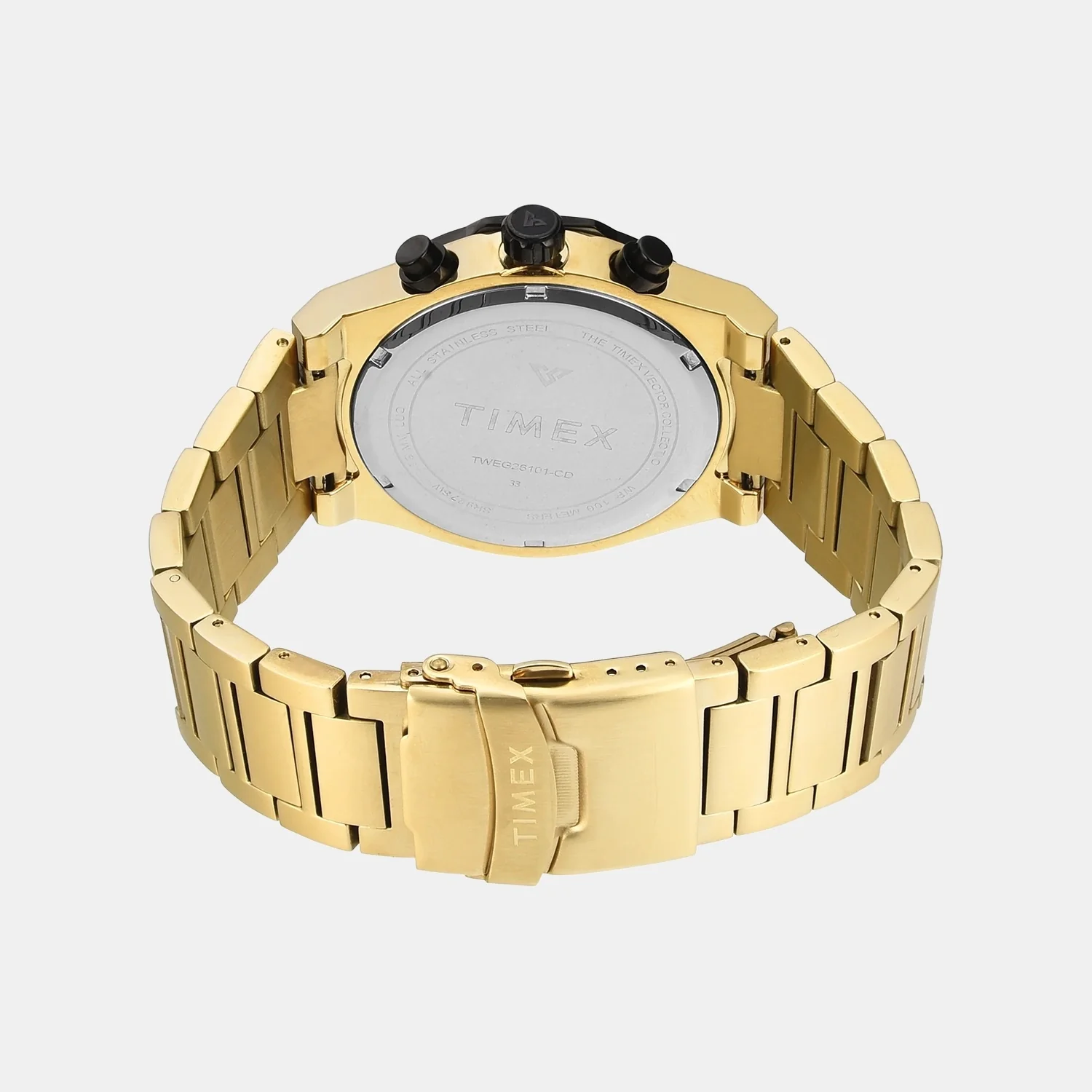 Fashion Men Quartz Silver Dial Multi-Function Stainless Steel Watch TWEG26101 - Image 4