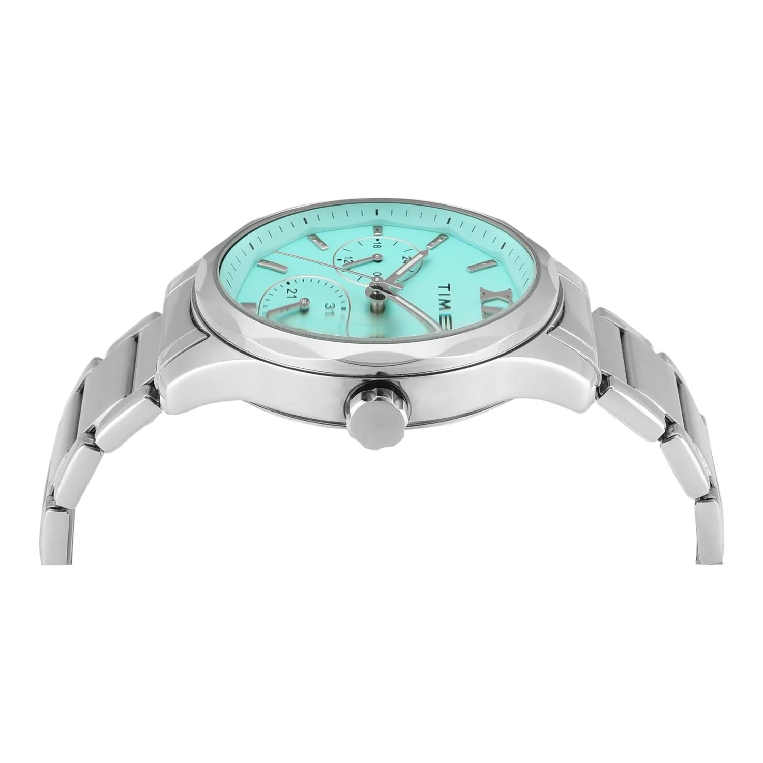 Fashion Men Quartz Blue Dial Multi-Function Stainless Steel Watch TW0TG7639 - Image 3