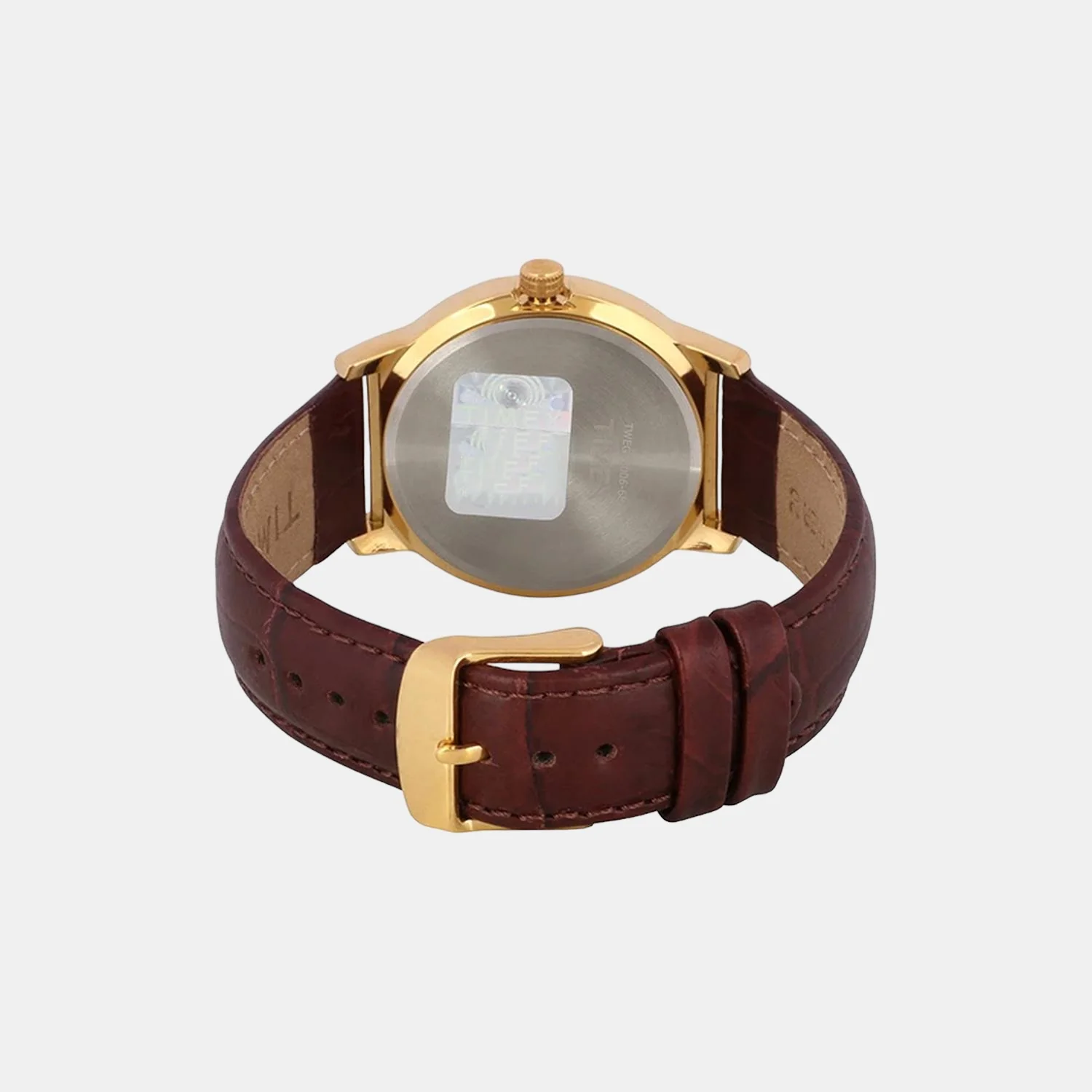Fashion Men Quartz White Dial Analog Leather Watch TWEG18006 - Image 2