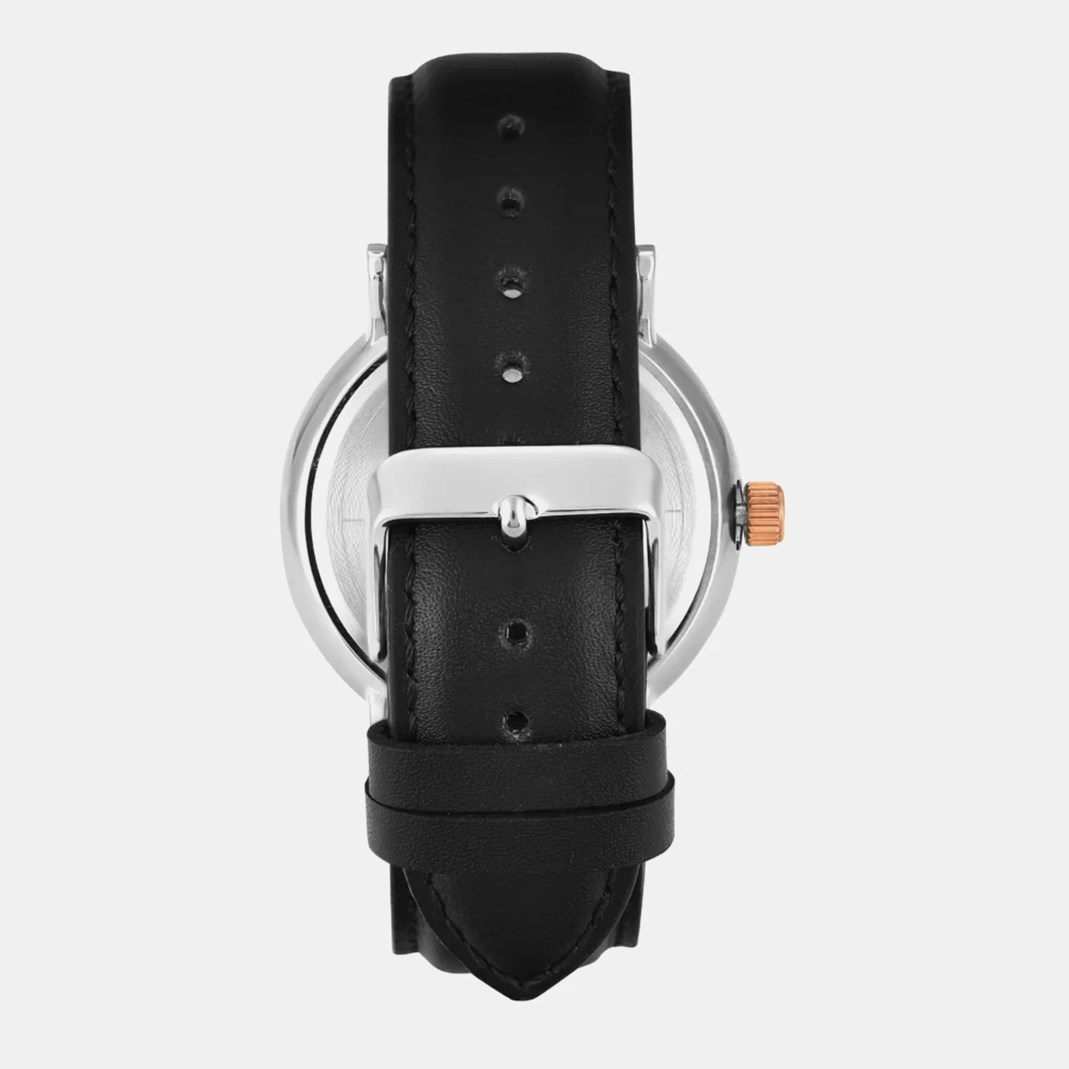 Fashion Men Quartz White Dial Multi-Function Leather Watch TWEG20021 - Image 5