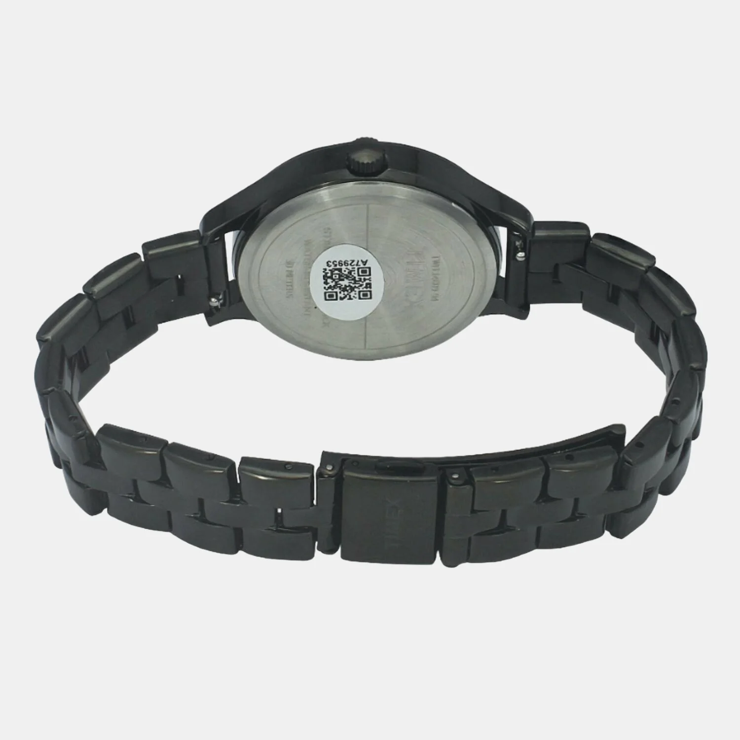 Fashion Women Quartz Black Dial Analog Stainless Steel Watch TWEL14809 - Image 3